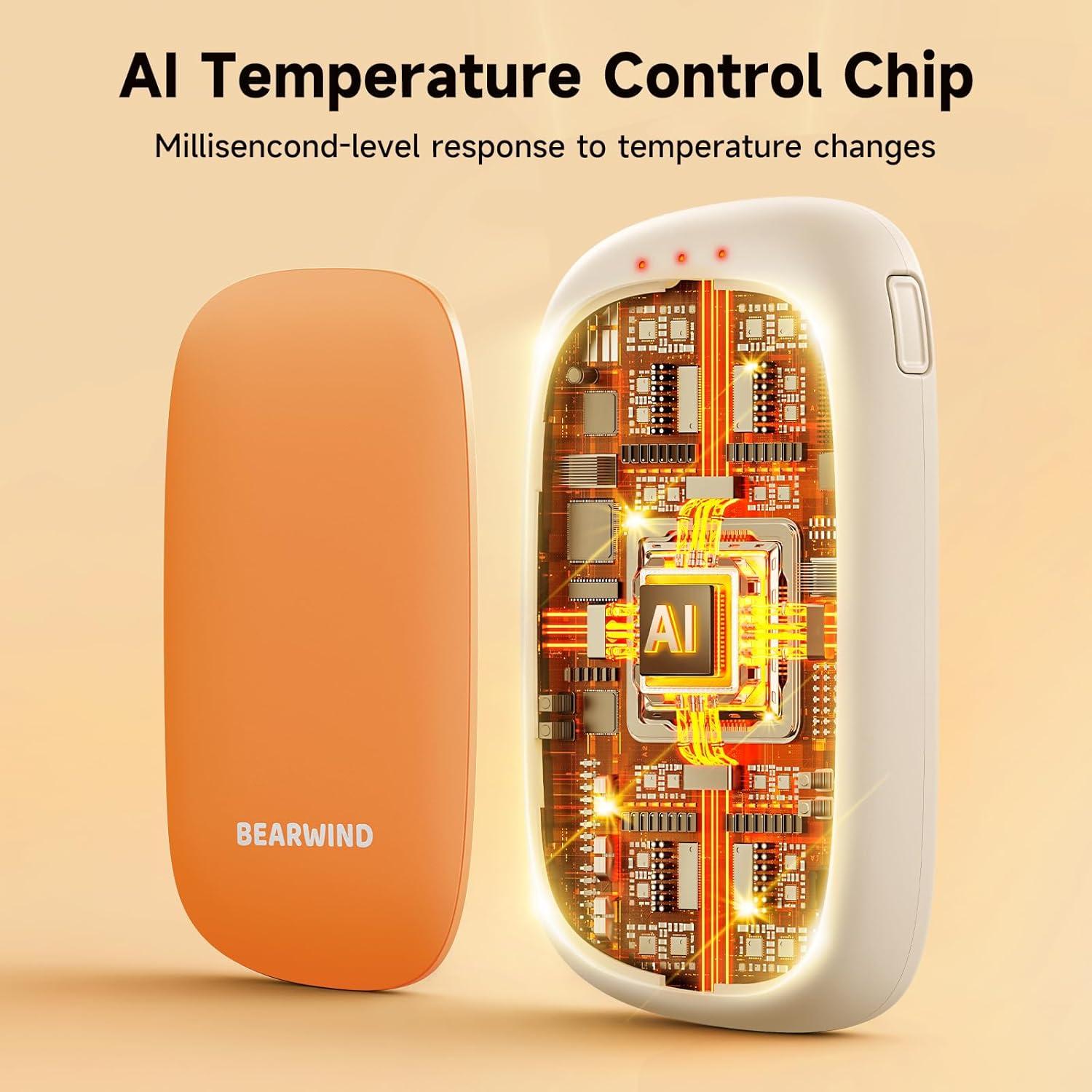 Calentadores de Manos Eléctricos Bearwind S31 - Paquete de 2