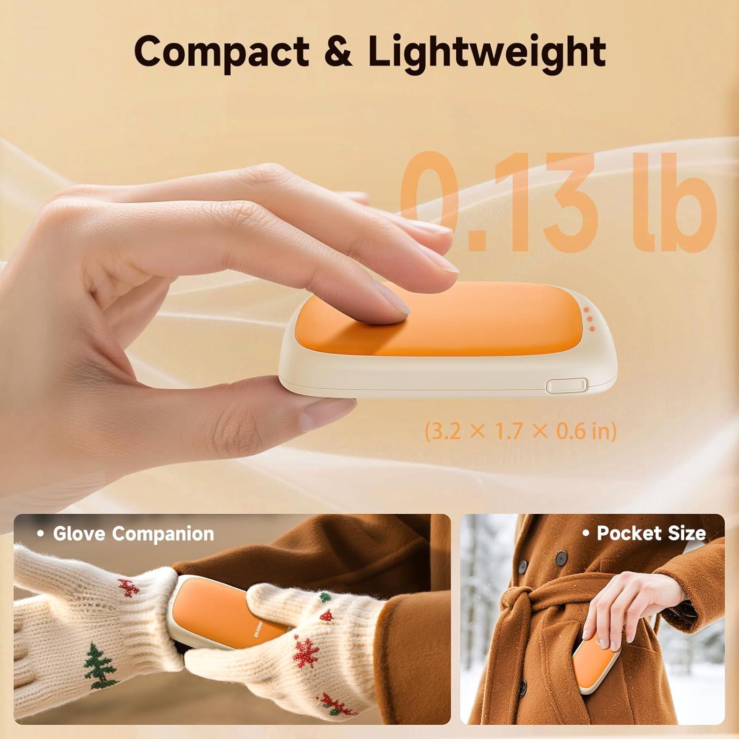 Calentadores de Manos Eléctricos Bearwind S31 - Paquete de 2