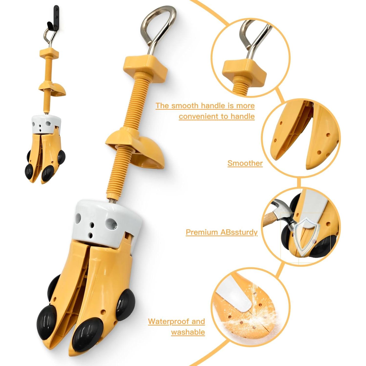 Estirador de Zapatos JJDPARTS 4 Vías Ajustable Unisex