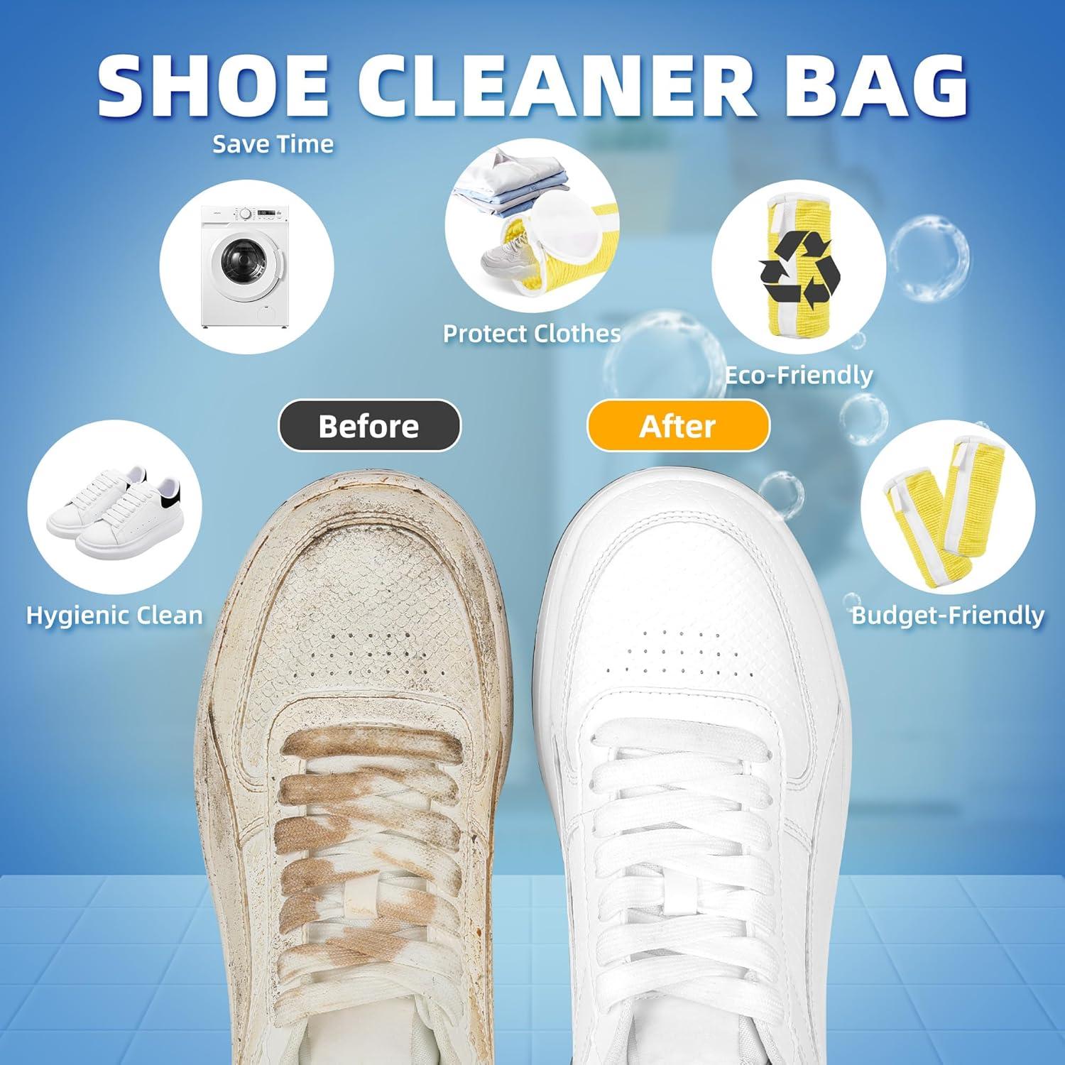 Bolsa de Lavado de Zapatos Prcivr - Microfibra Reutilizable 2 Unidades