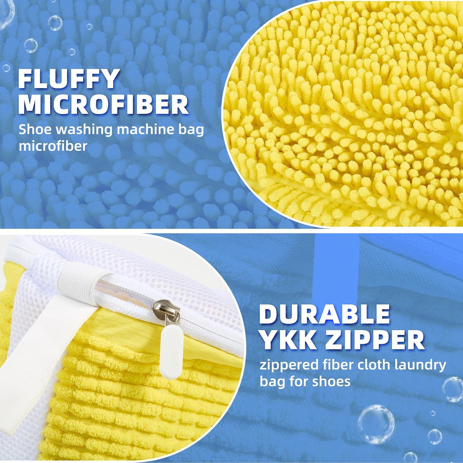 Bolsa de Lavado de Zapatos Prcivr - Microfibra Reutilizable 2 Unidades