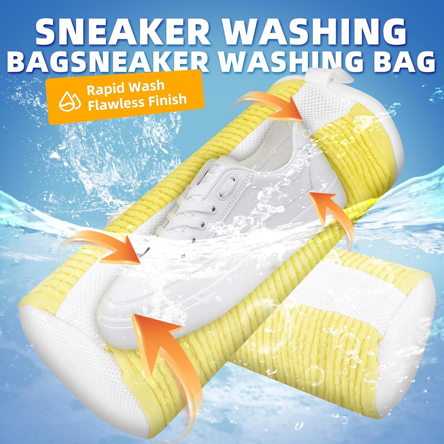 Bolsa de Lavado de Zapatos Prcivr - Microfibra Reutilizable 2 Unidades