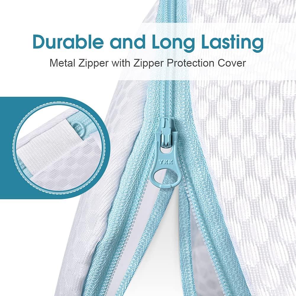 Bolsa de Lavado de Zapatos OTraki 2 Pack Malla 18x38cm