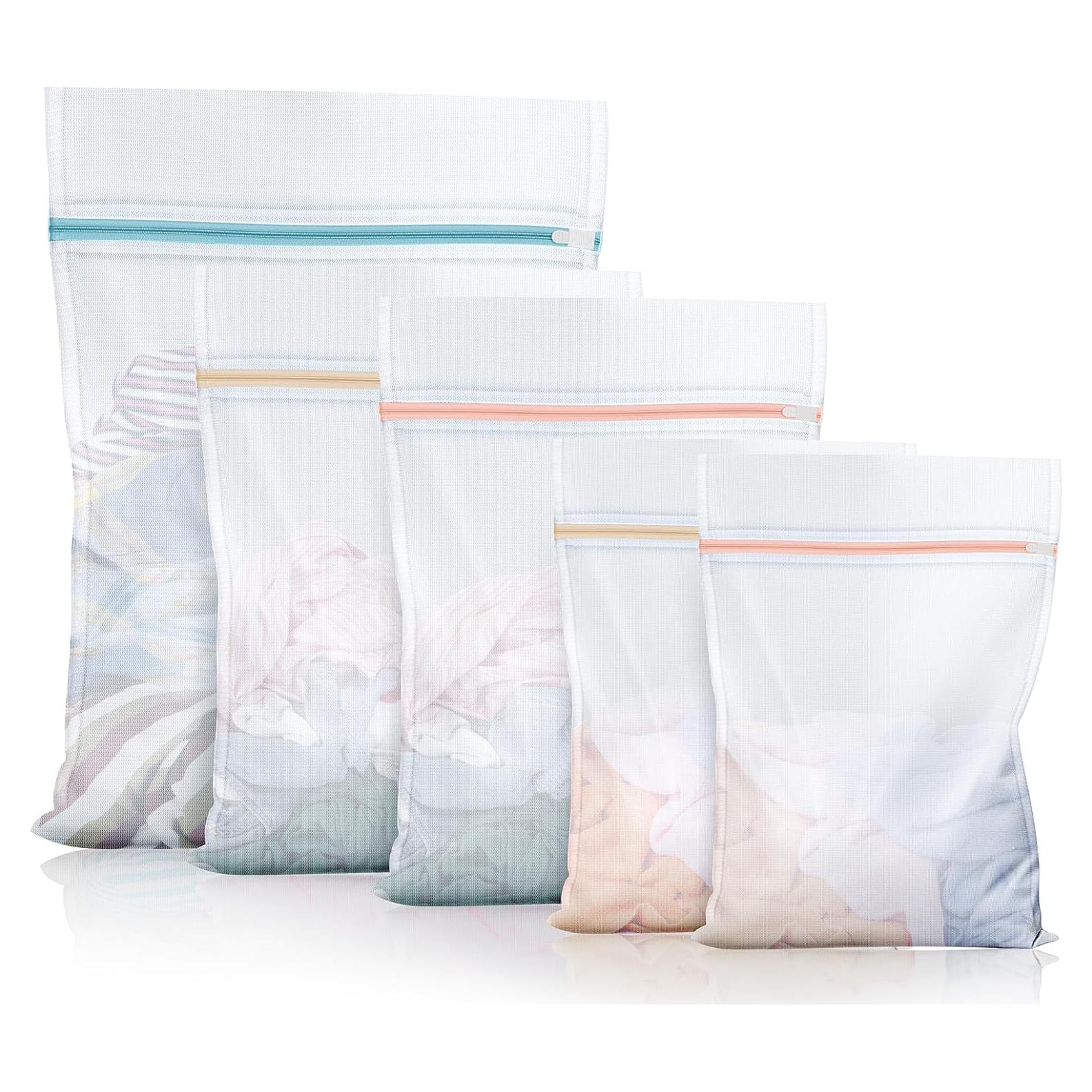 Bolsas de Lavandería de Malla RNOAFMU - 5 Piezas, 3 Tamaños