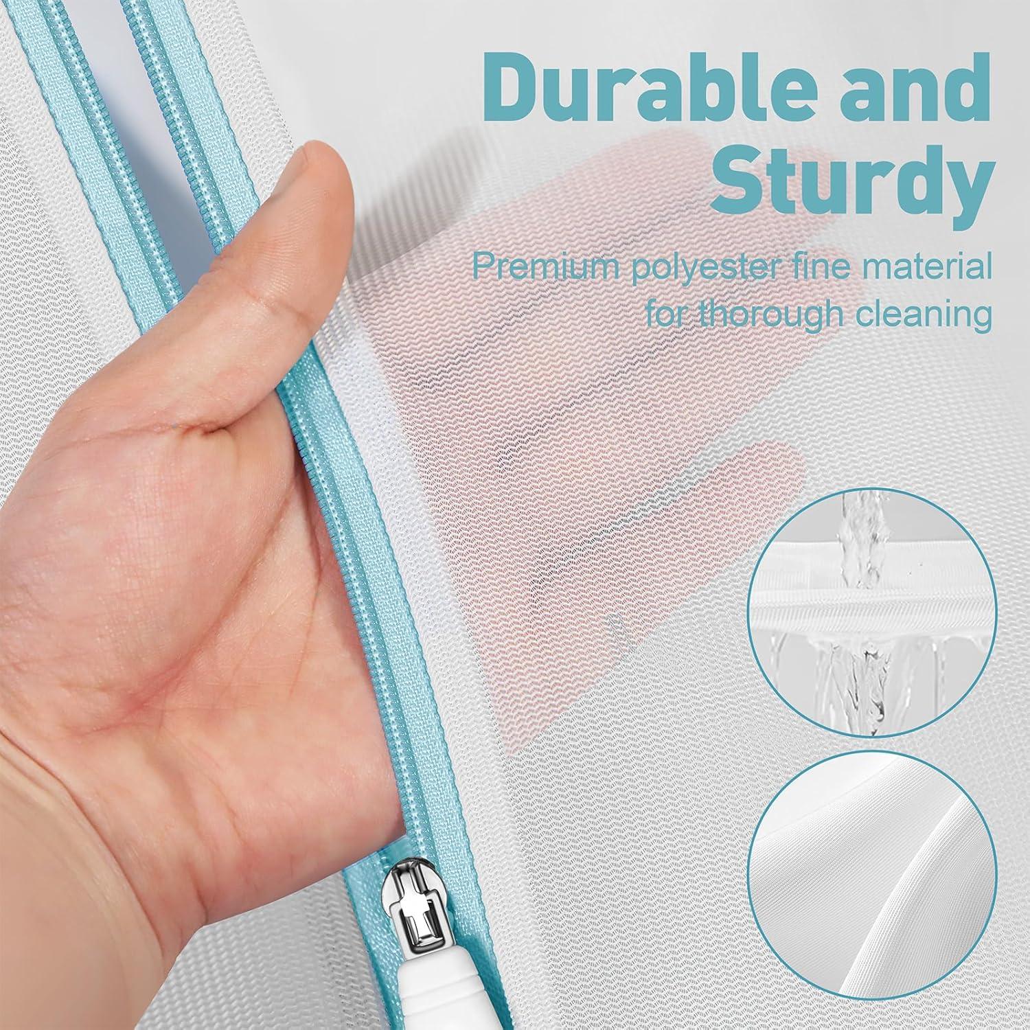 Bolsas de Lavandería de Malla RNOAFMU - 5 Piezas, 3 Tamaños