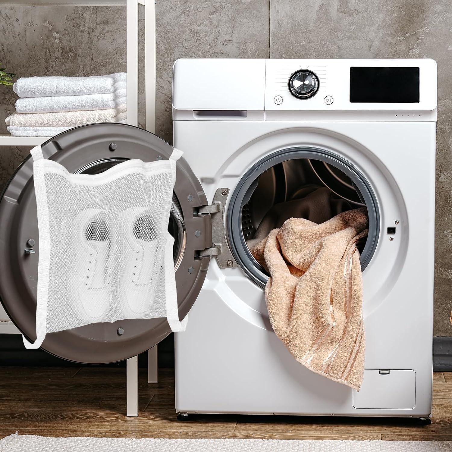 Bolsa de Lavado de Zapatos Gsbnjuy 2 Pcs Malla Reutilizable