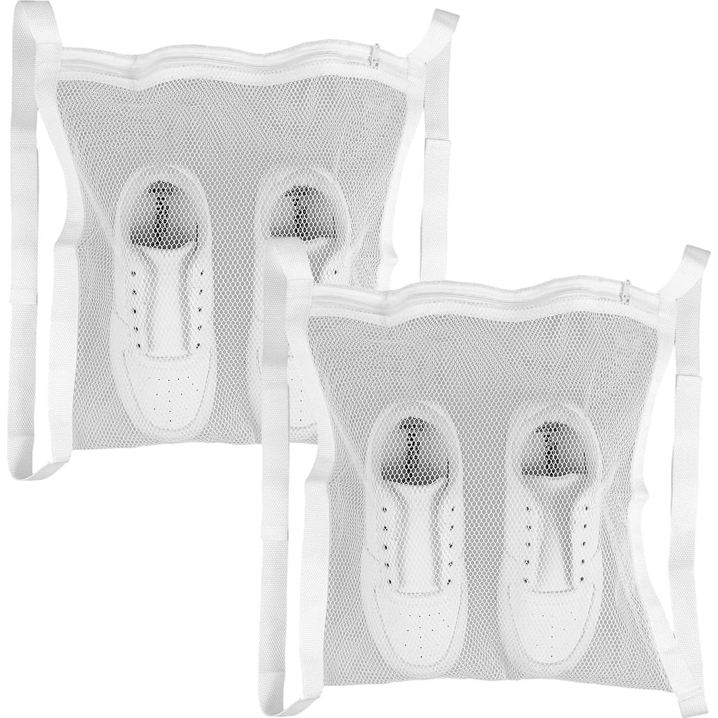 Bolsa de Lavado de Zapatos Gsbnjuy 2 Pcs Malla Reutilizable