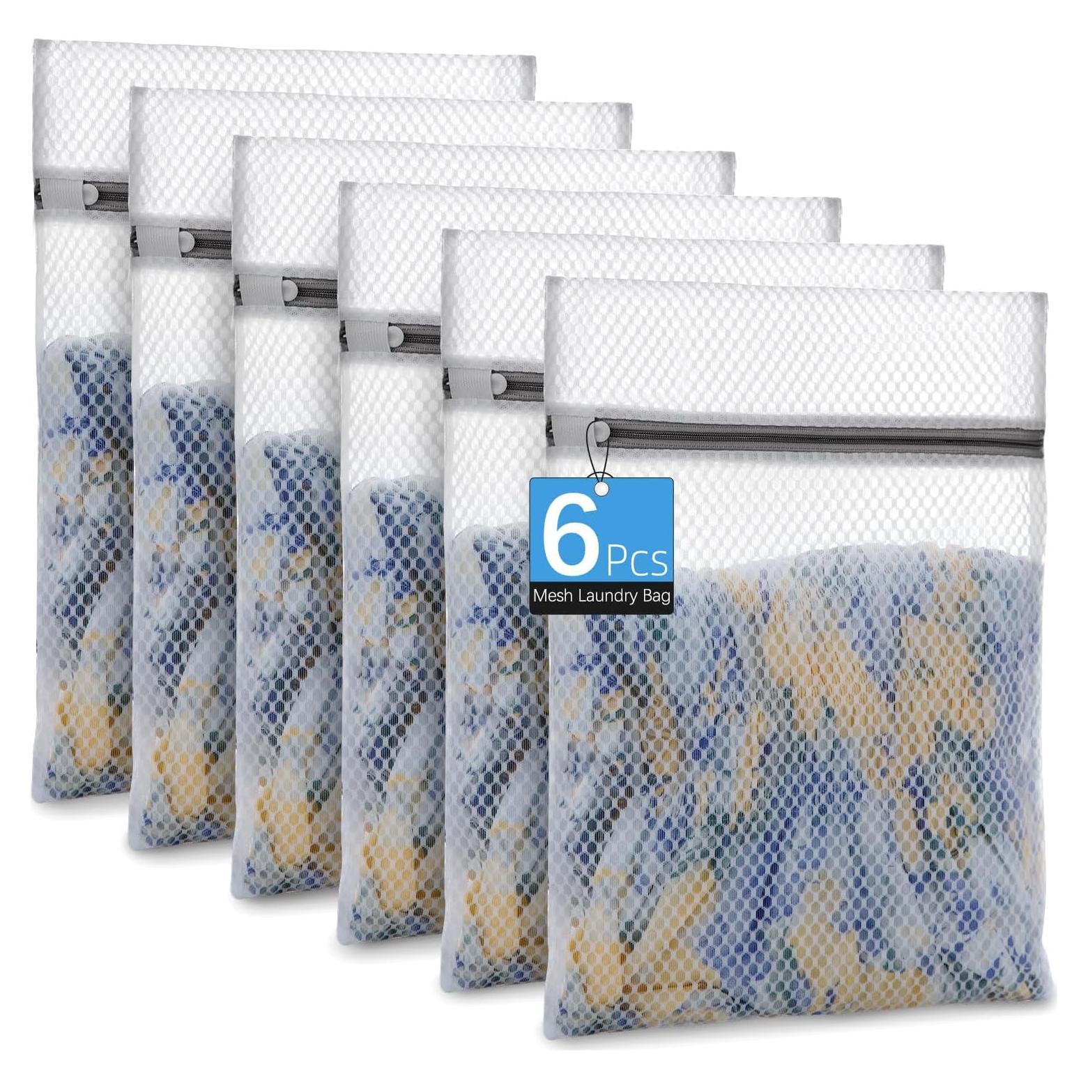 Paquete de 6 Bolsas de Malla Tocode Medianas 30x40 cm