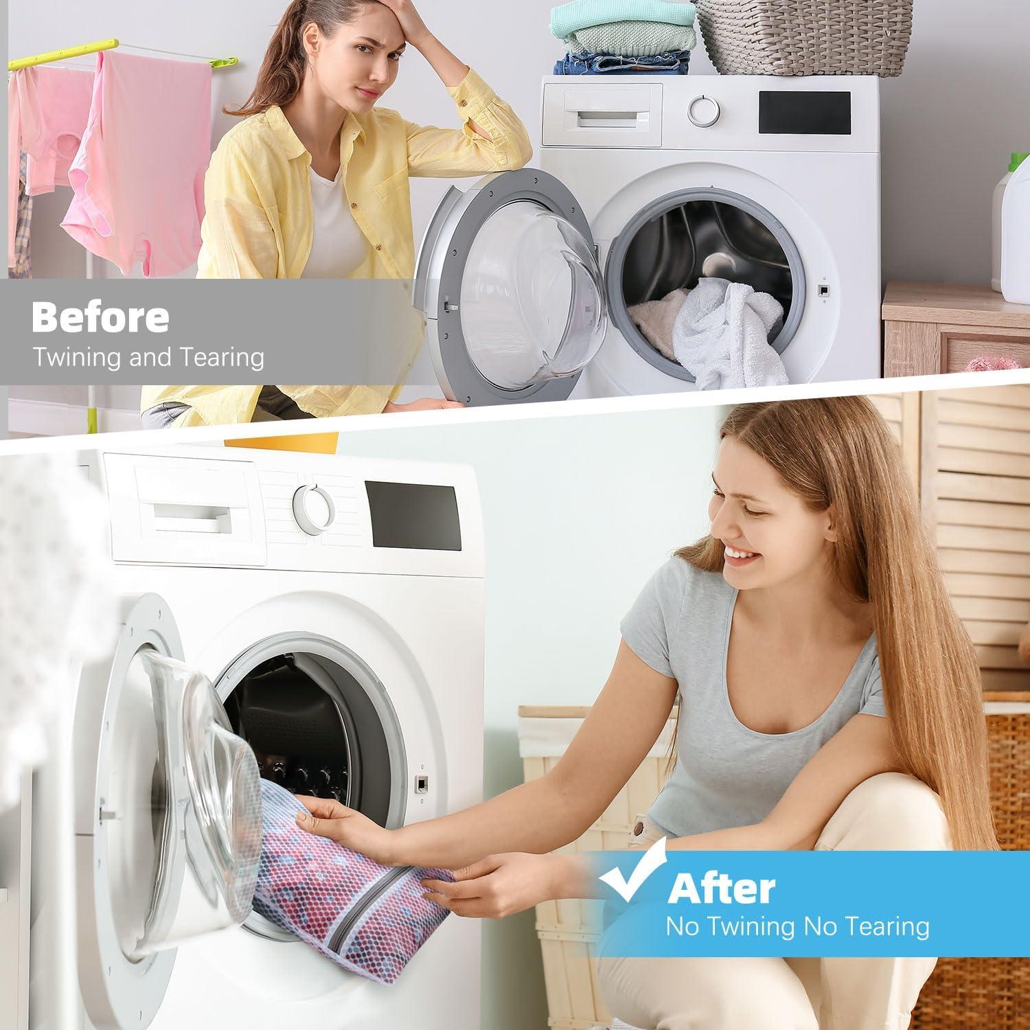 Paquete de 6 Bolsas de Malla Tocode Medianas 30x40 cm