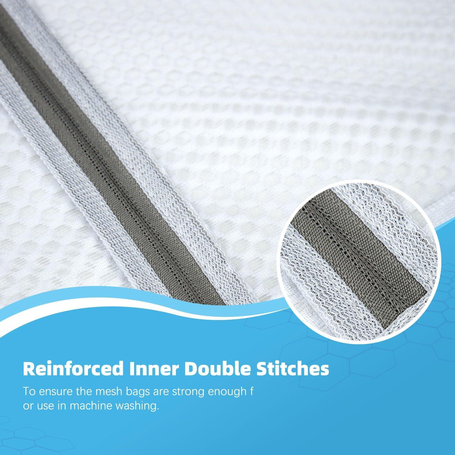 Paquete de 6 Bolsas de Malla Tocode Medianas 30x40 cm