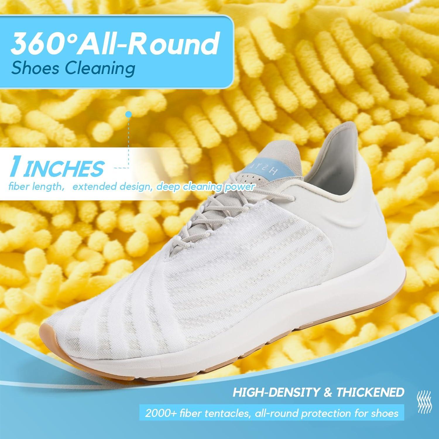 Bolsa de Lavado de Zapatos CinGiiCo 4 Pcs Ajustable 40x20 cm