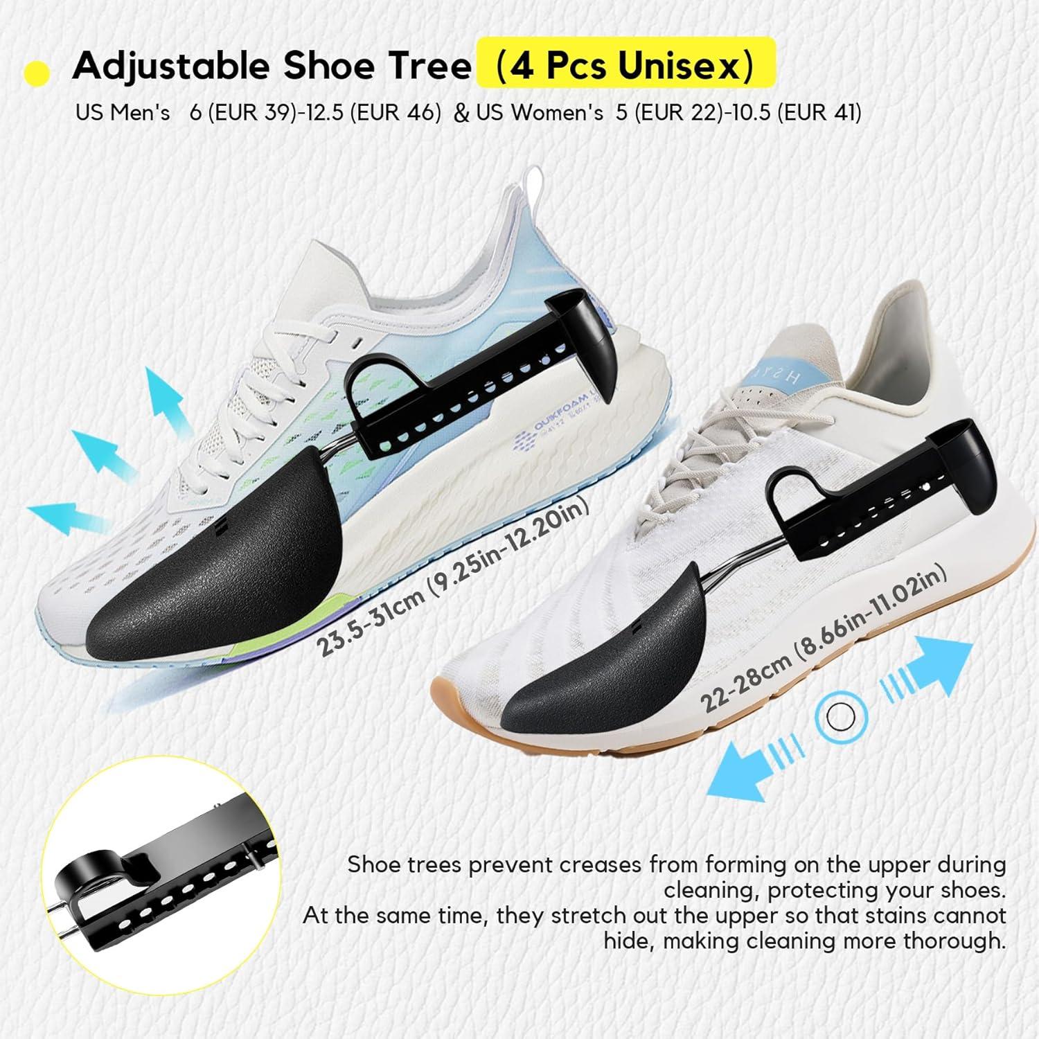 Bolsa de Lavado de Zapatos CinGiiCo 4 Pcs Ajustable 40x20 cm