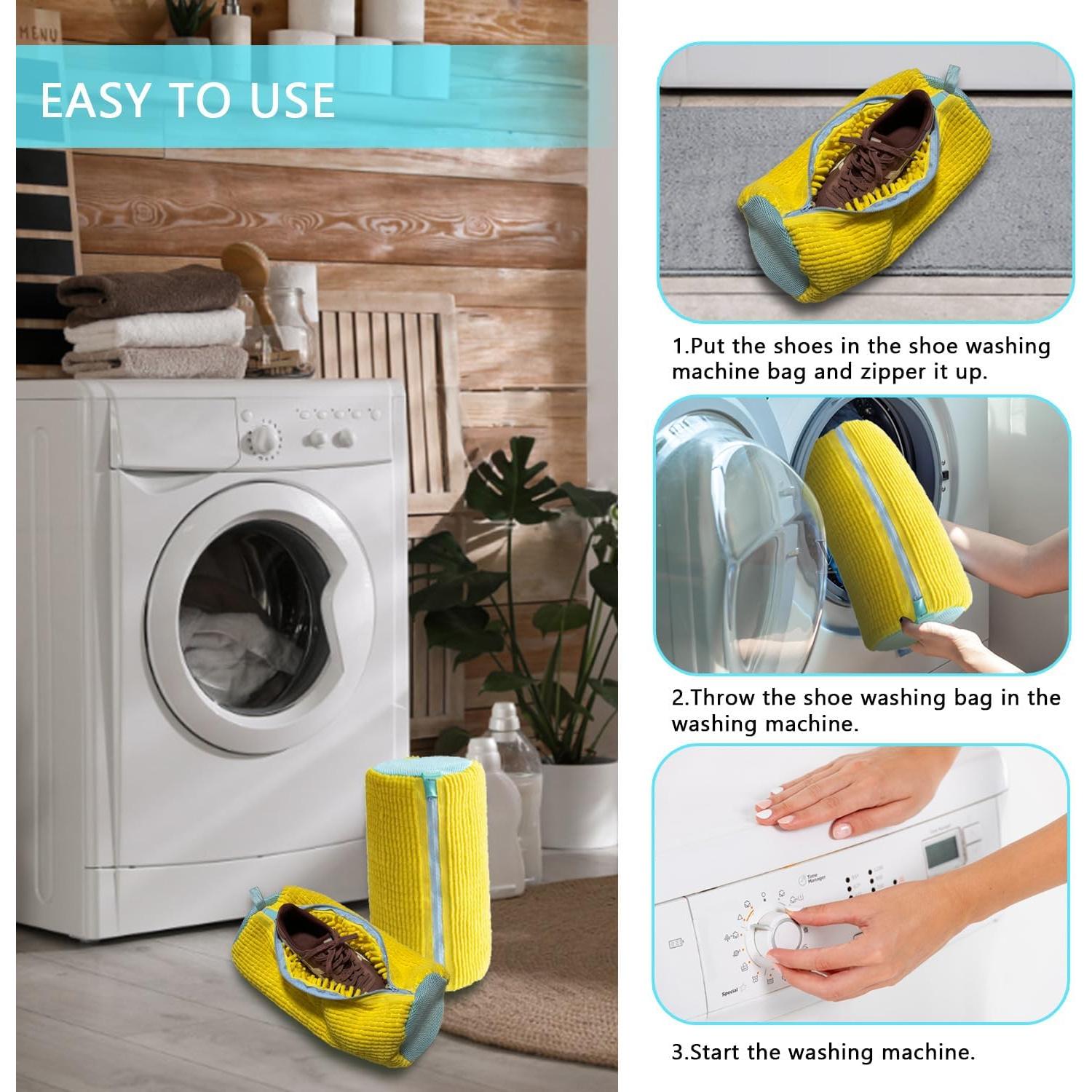 Bolsa de Lavado de Zapatos Kabaozi SH001 Reutilizable 2 Pcs