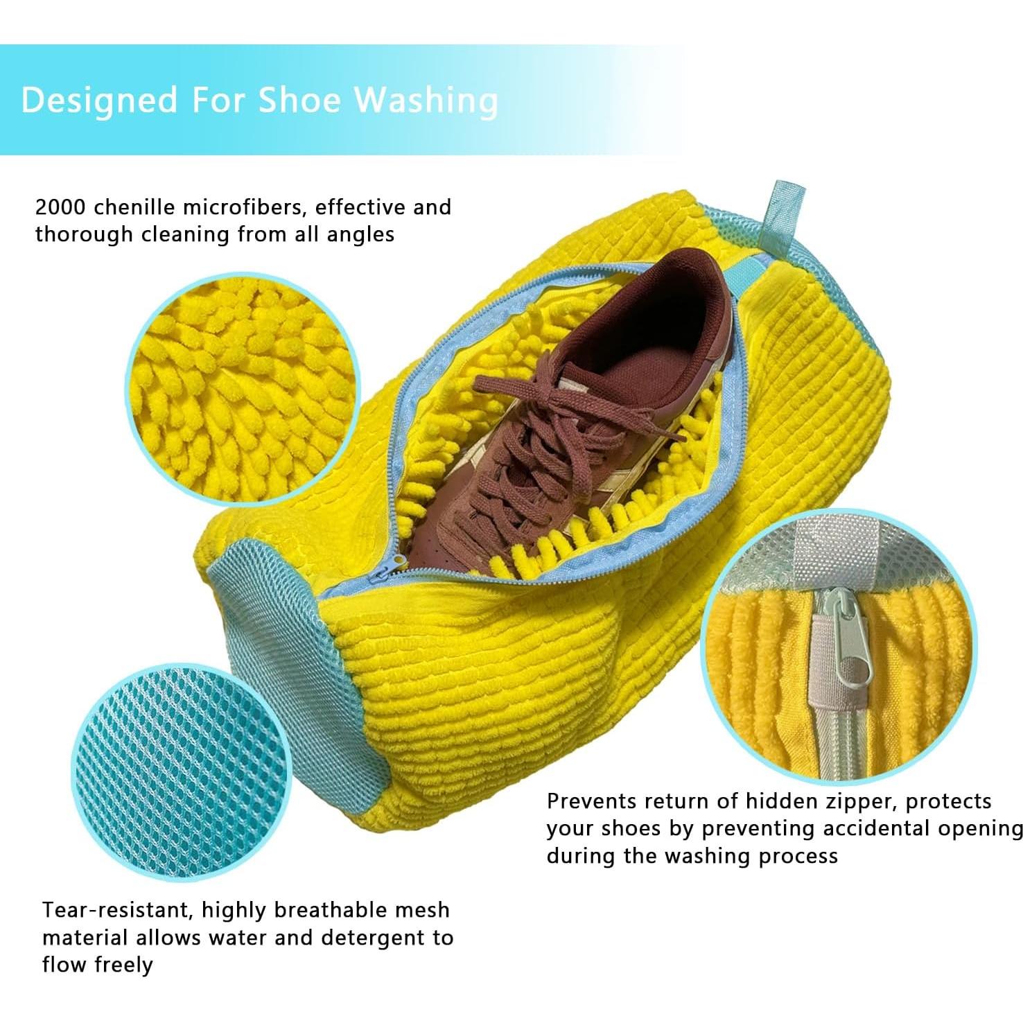 Bolsa de Lavado de Zapatos Kabaozi SH001 Reutilizable 2 Pcs