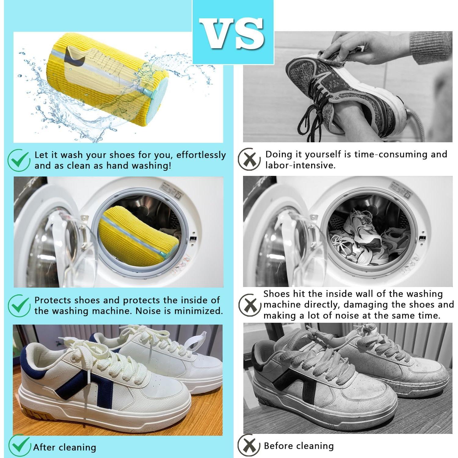 Bolsa de Lavado de Zapatos Kabaozi SH001 Reutilizable 2 Pcs