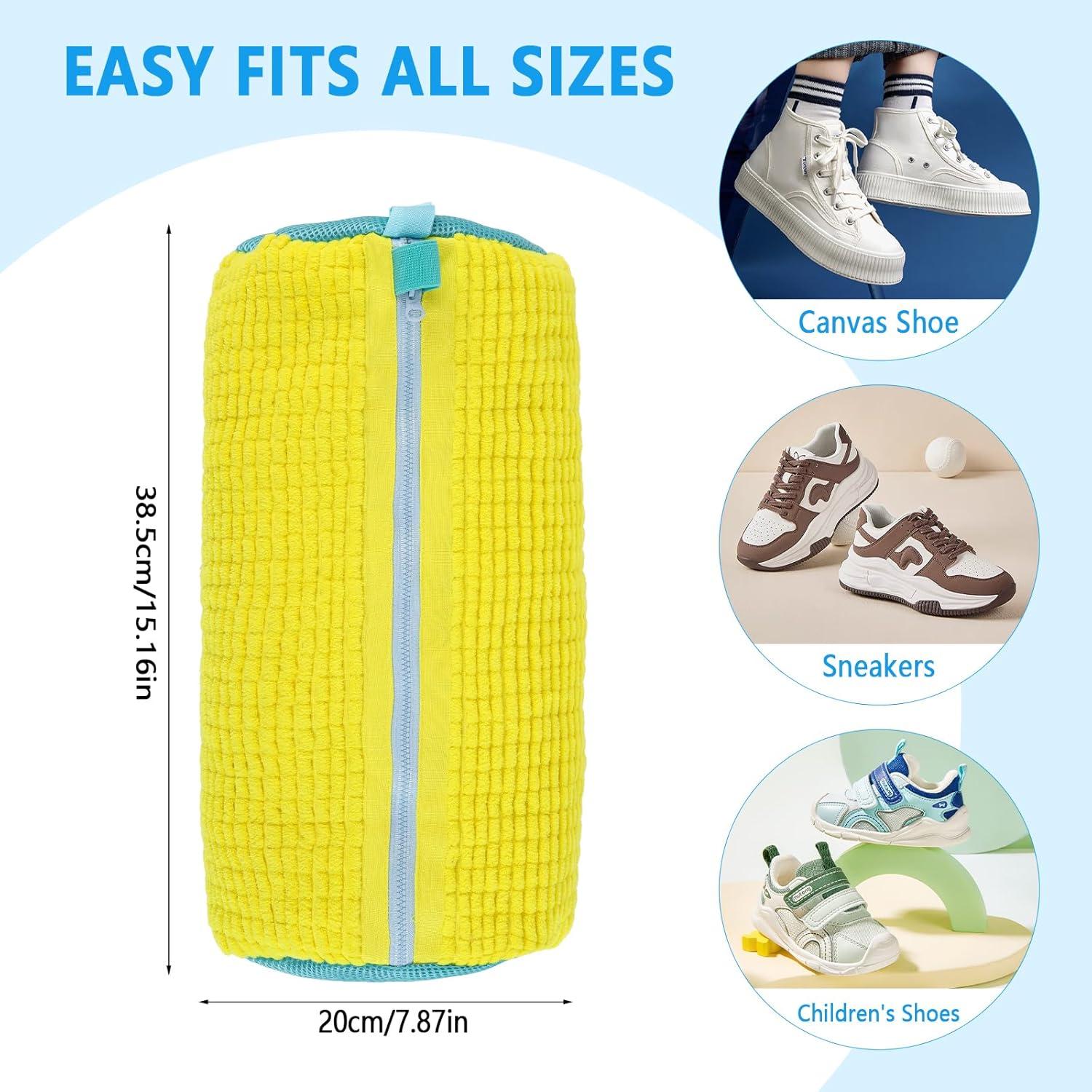 Bolsa Protectora para Lavar Zapatos Maybejiangwei Amarillo