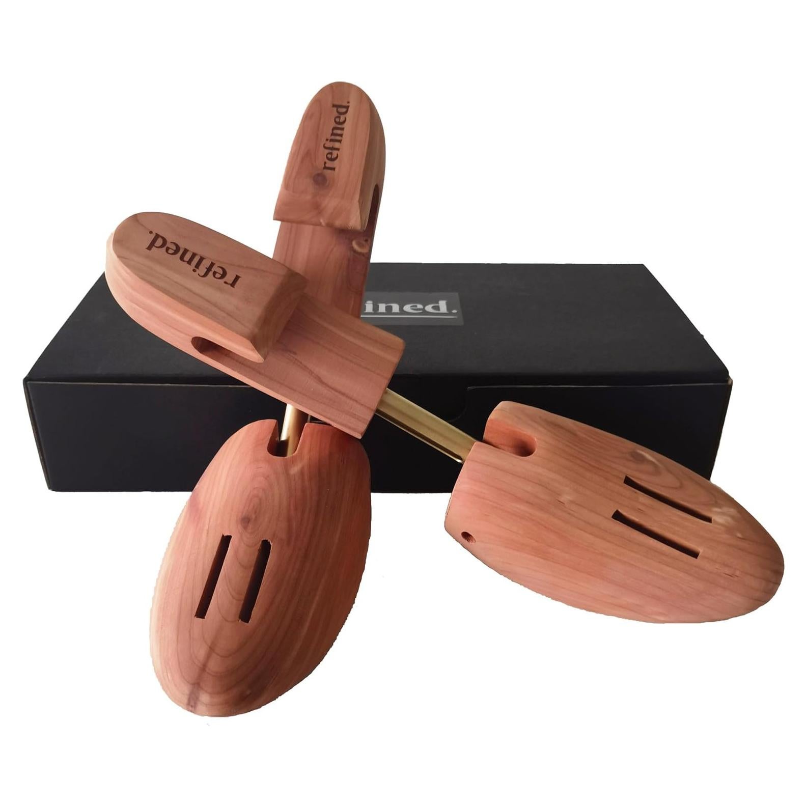 Árboles de Zapatos de Cedro Ajustables Refined para Hombres