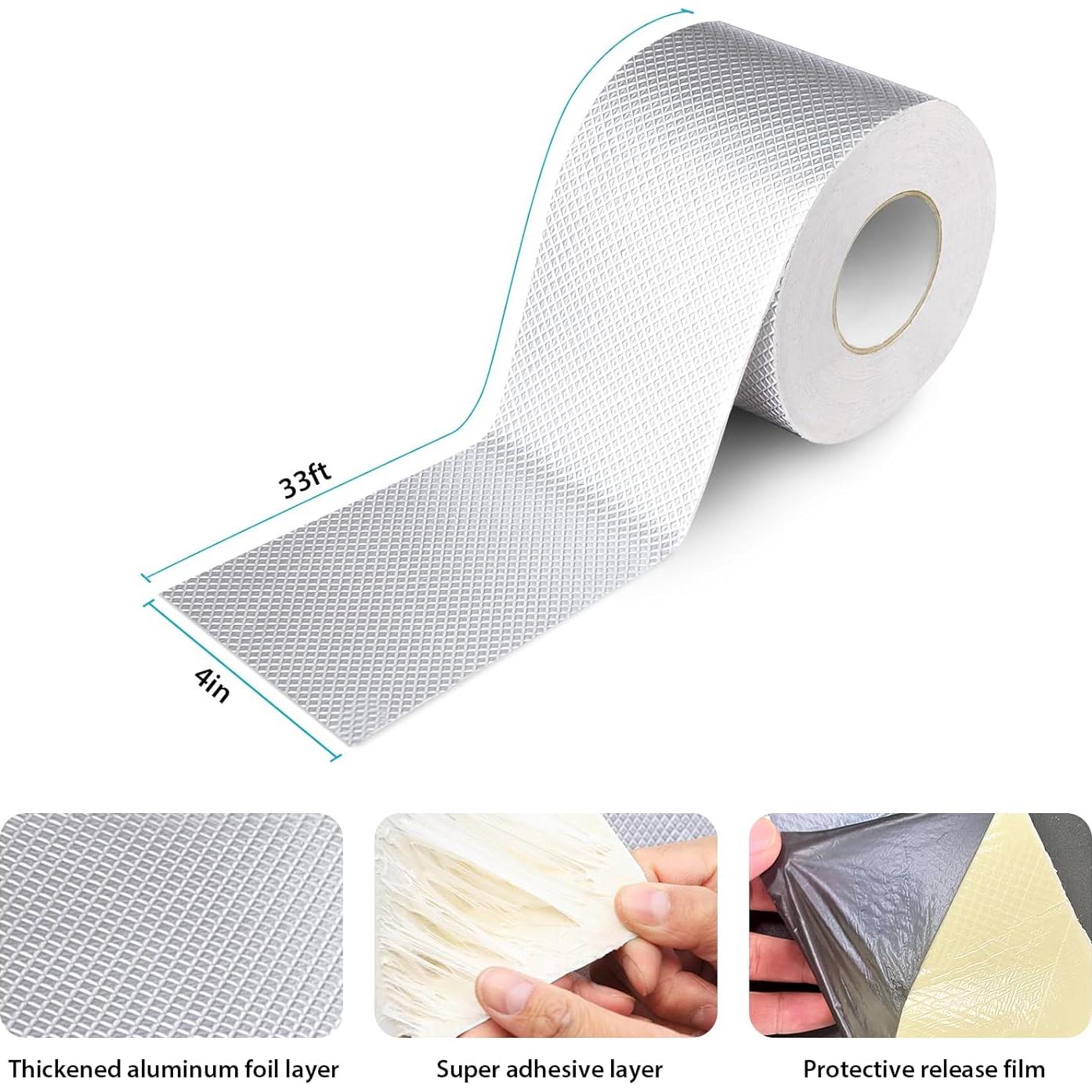 Cinta Impermeable de Butilo 10.16 cm x 10.06 m 360Tronics