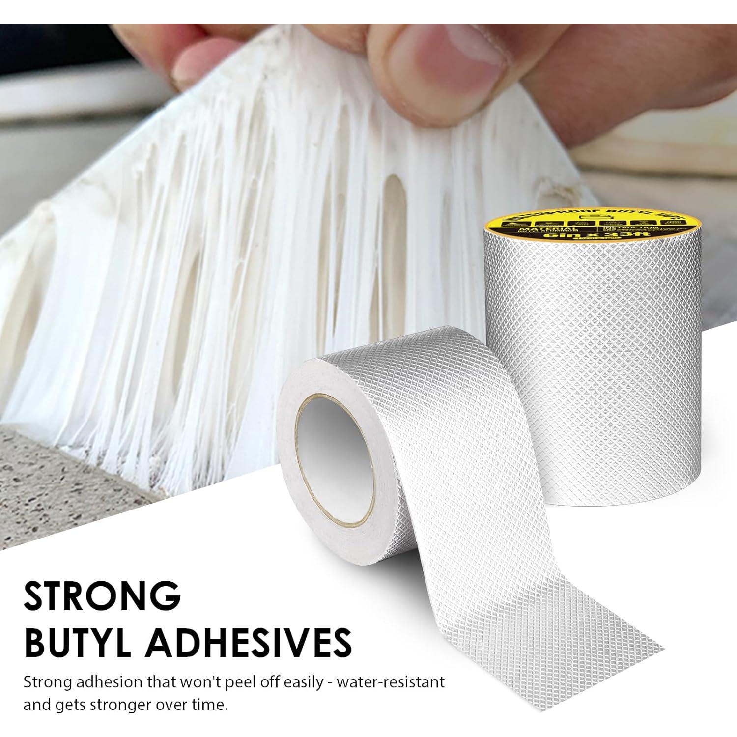 Cinta Impermeable de Butilo 10.16 cm x 10.06 m 360Tronics