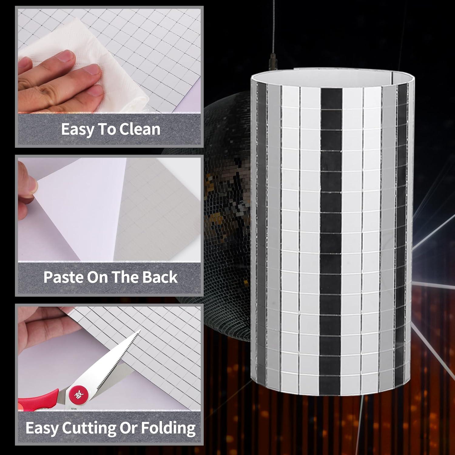 Azulejos de mosaico autoadhesivos Vehipa 10x10mm 4500 PCS