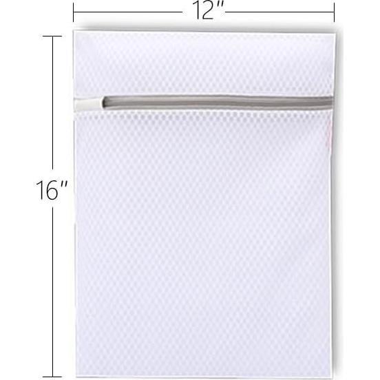 3 Bolsas de Lavandería PapaPick 30x40 cm Malla Duraderas