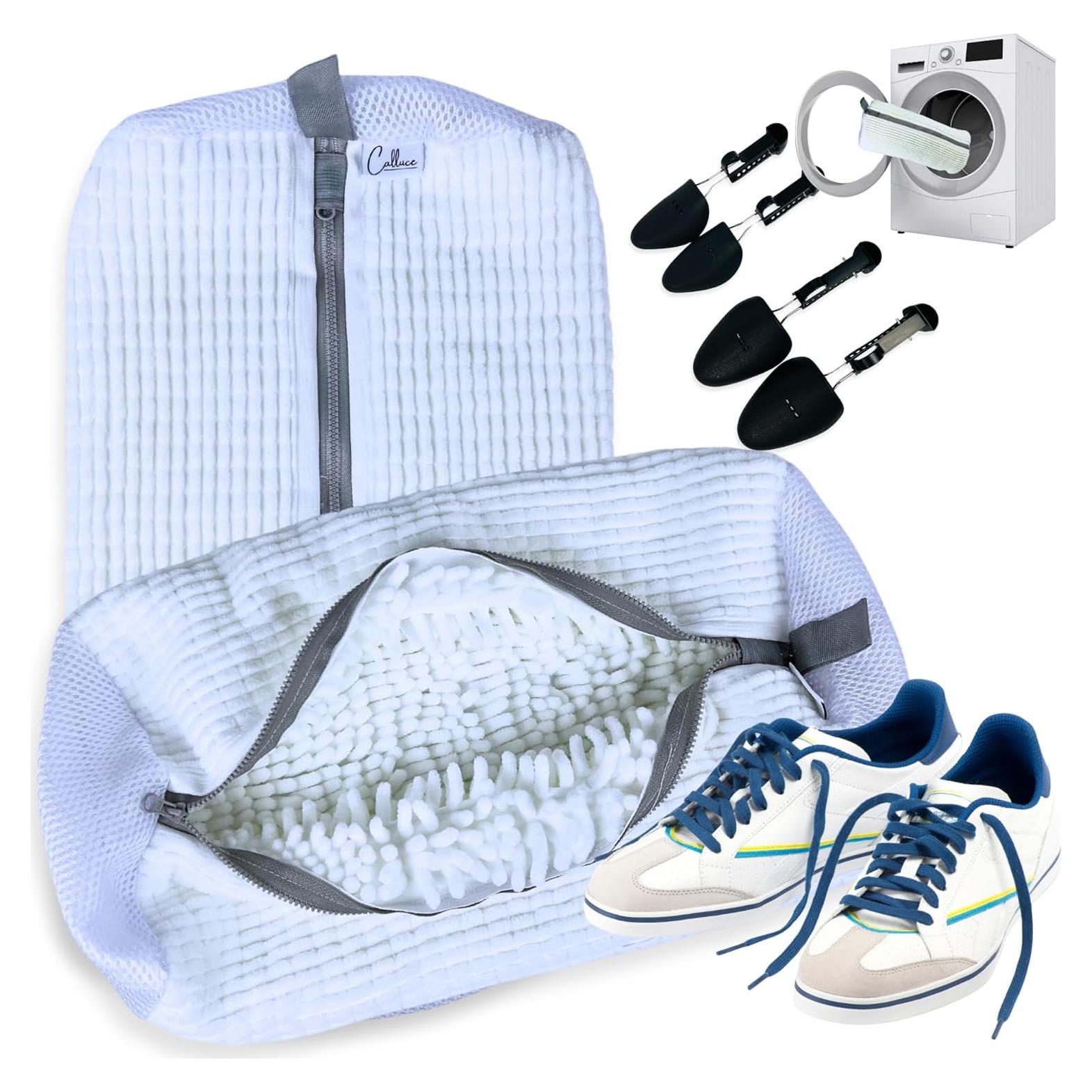 Bolsa de Lavado para Zapatos Calluce GV1001 + 2 Árboles Ajustables