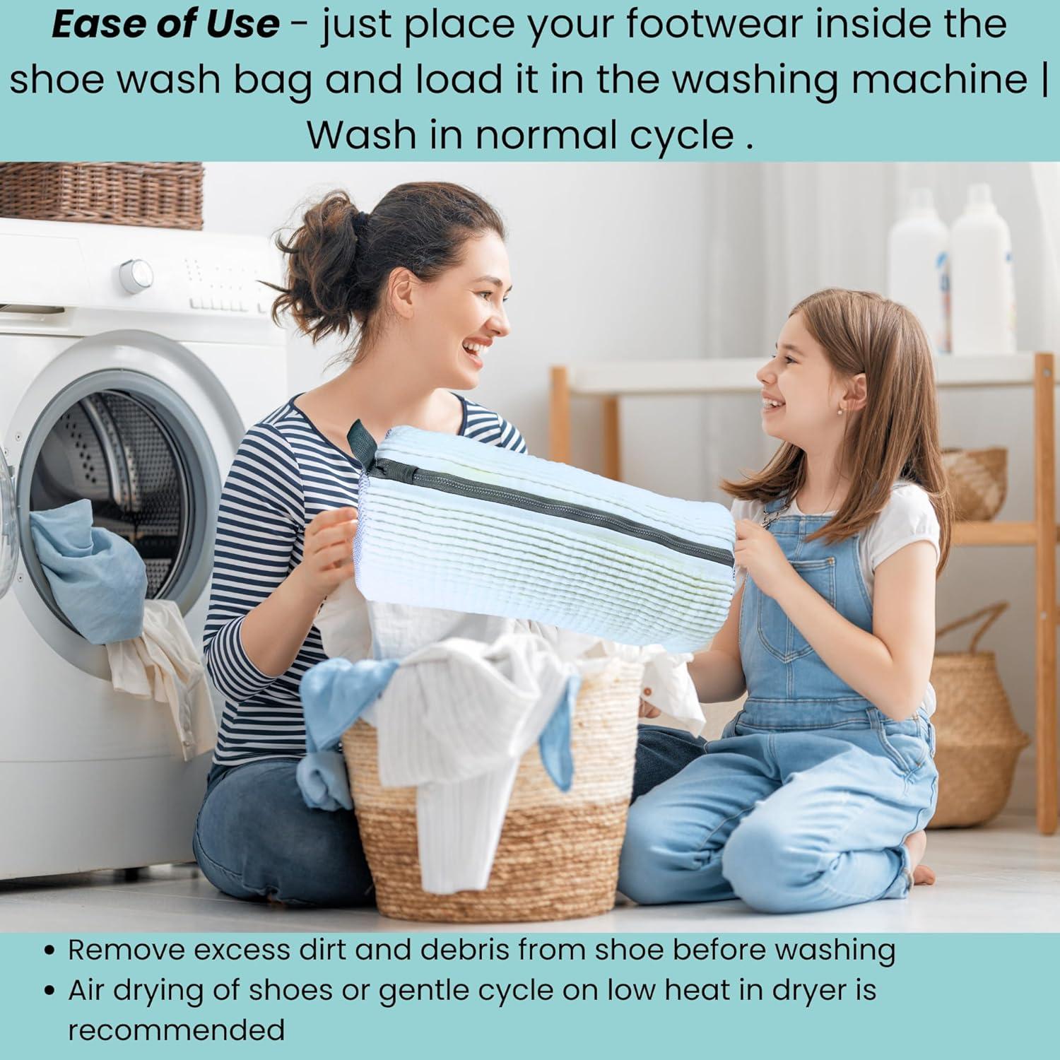 Bolsa de Lavado para Zapatos Calluce GV1001 + 2 Árboles Ajustables