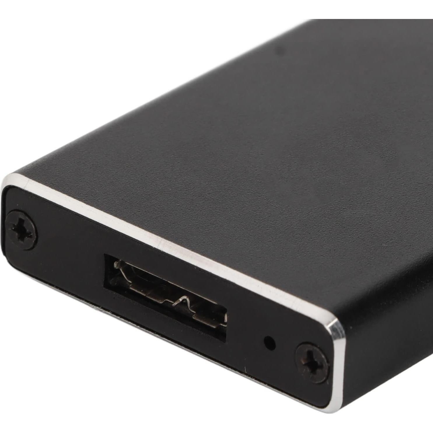 Caja Disco Duro Móvil USB3.0 Zyyini MSATA03 1TB Aluminio