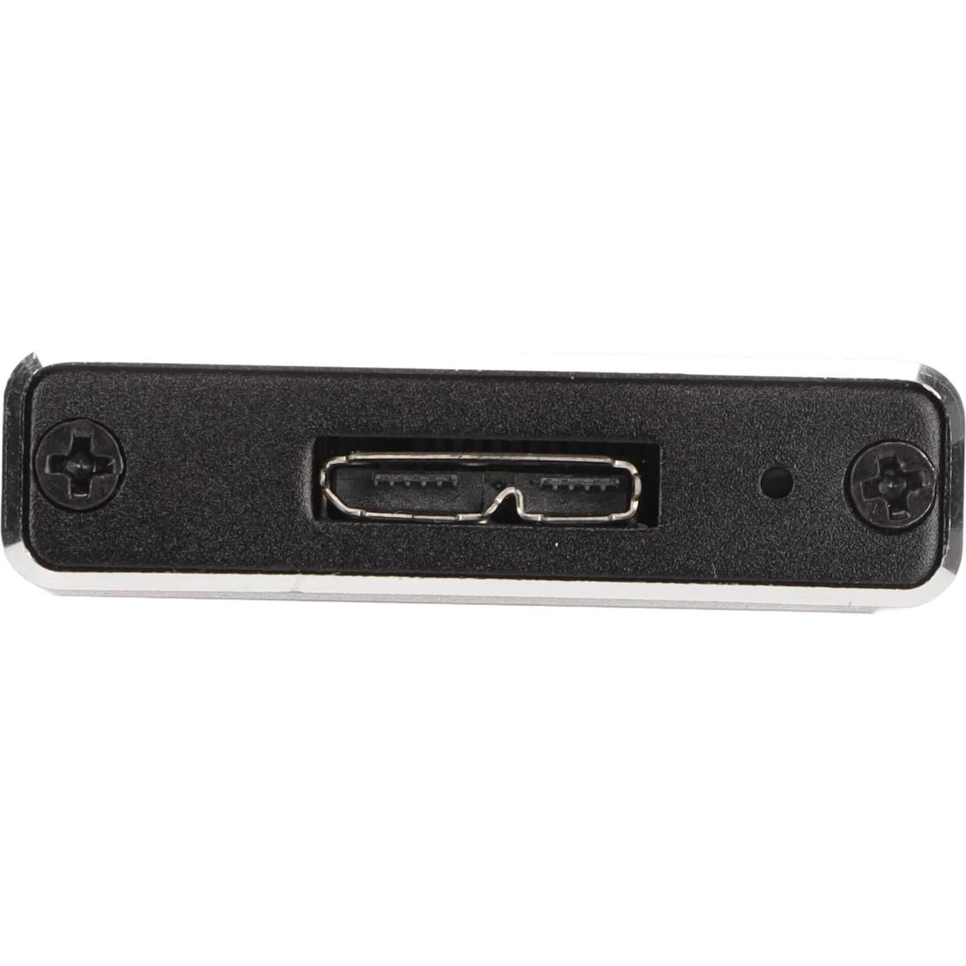 Caja Disco Duro Móvil USB3.0 Zyyini MSATA03 1TB Aluminio