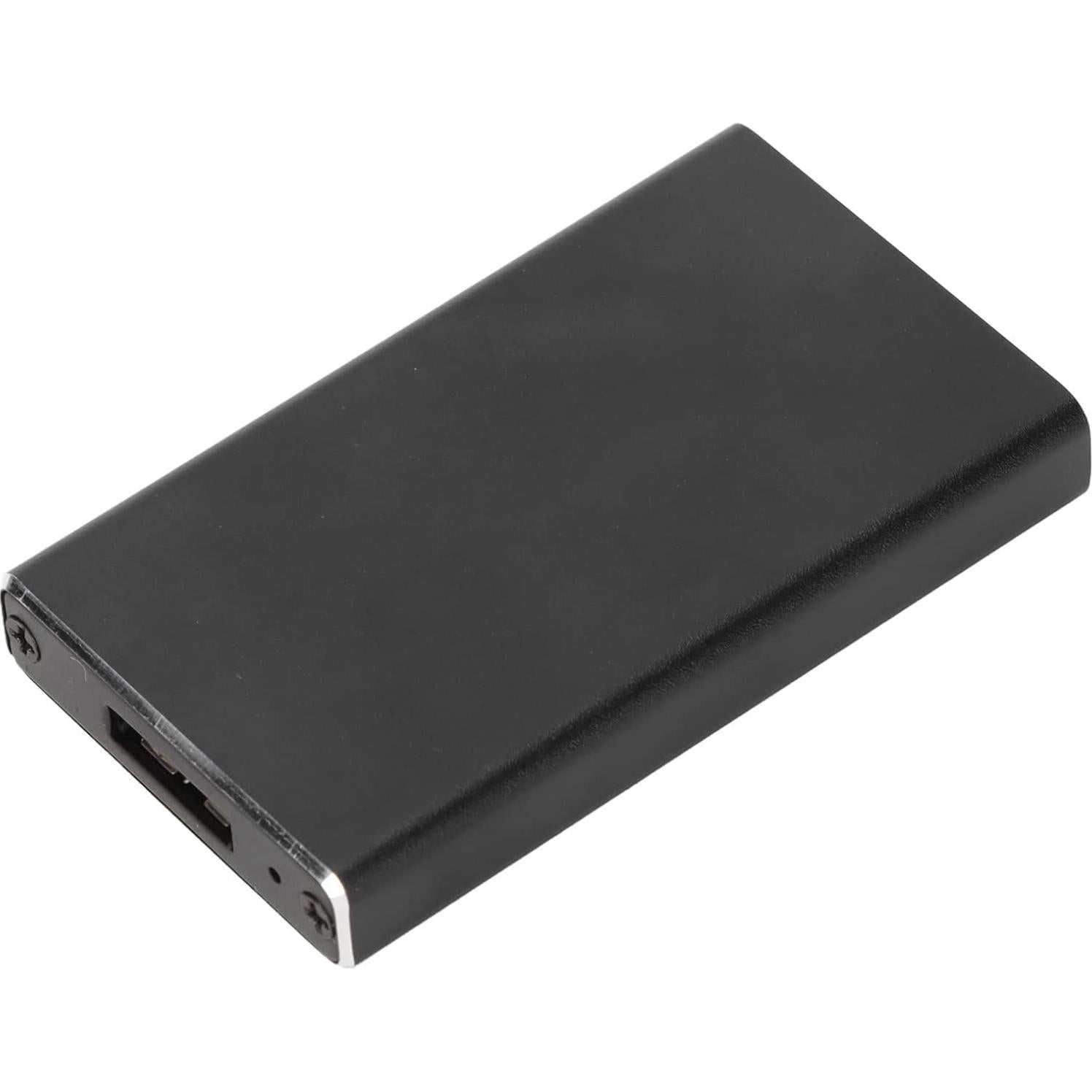 Caja Disco Duro Móvil USB3.0 Zyyini MSATA03 1TB Aluminio
