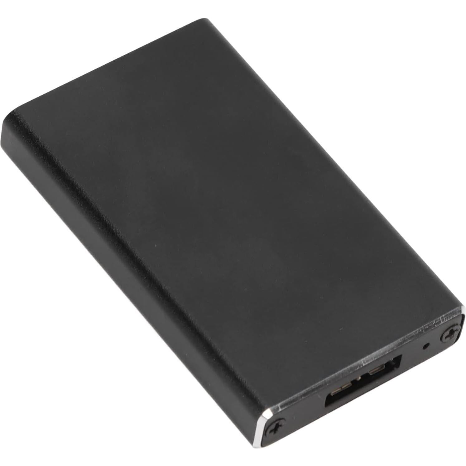 Caja Disco Duro Móvil USB3.0 Zyyini MSATA03 1TB Aluminio