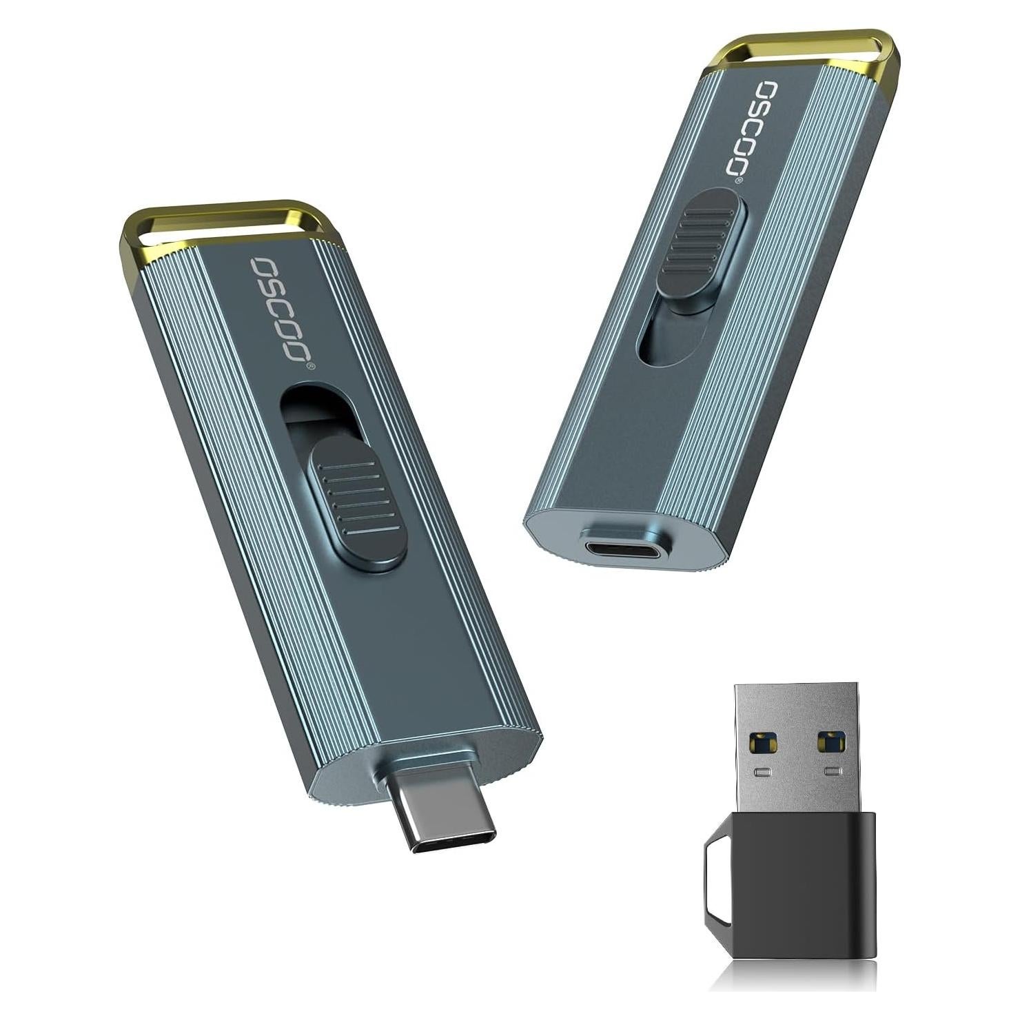 SSD Portátil OSCOO D8 1TB USB 3.2 Gen 2, 2100MB/s