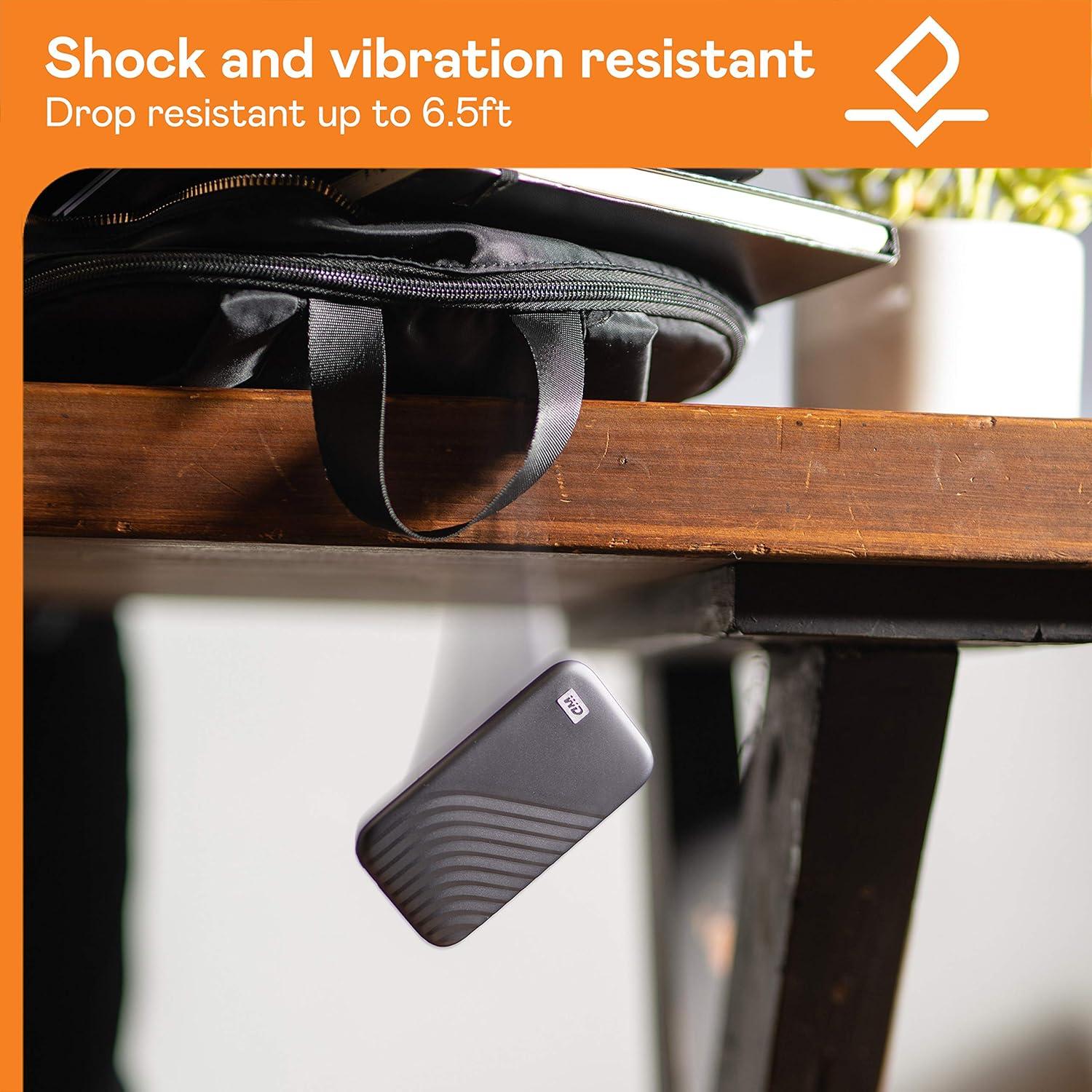 Disco Duro Sólido Externo WD My Passport SSD 1TB Gris