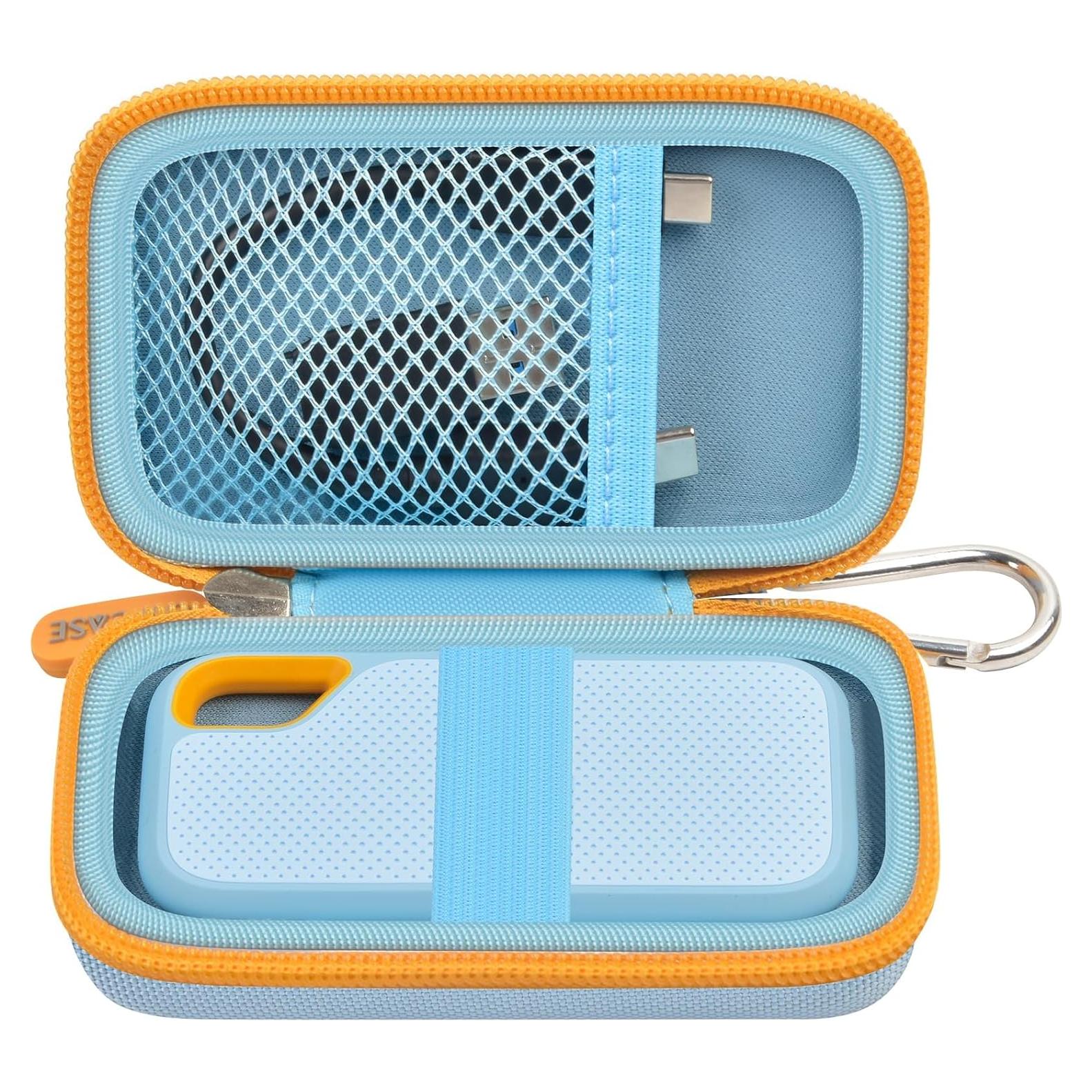 Funda Dura Azul para SanDisk Extreme Portable SSD 500GB-4TB