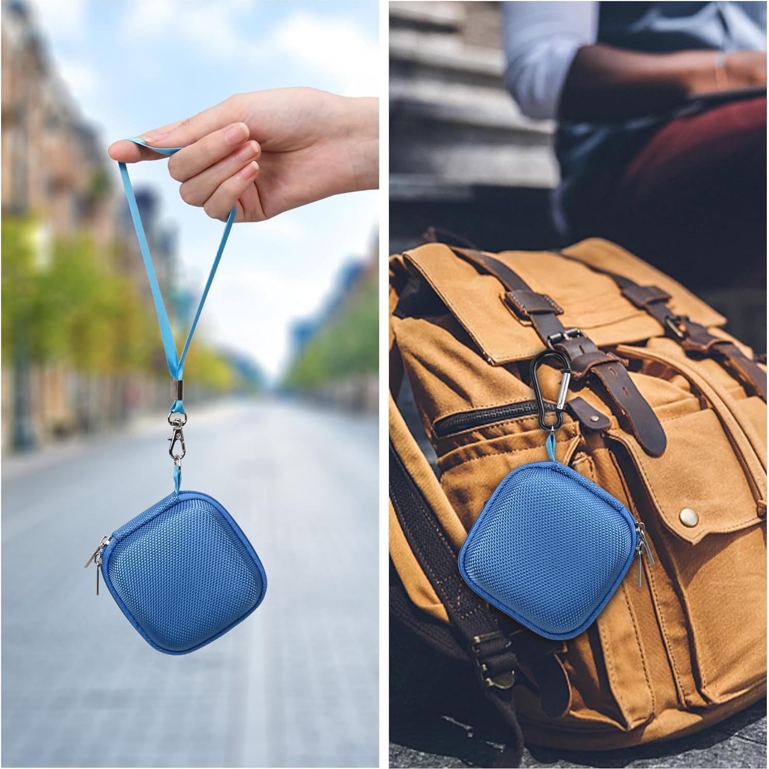 Funda de Transporte Lacdo para SSD Crucial X10/X9 Pro - Azul