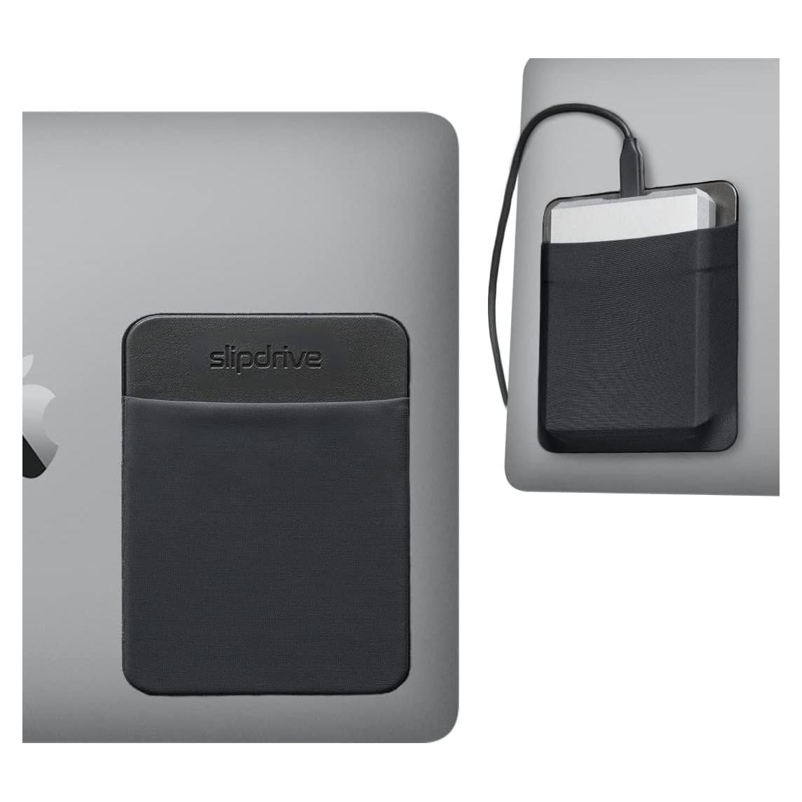 Funda de Disco Duro Portátil Slipdrive Negra 13.97x11.43cm