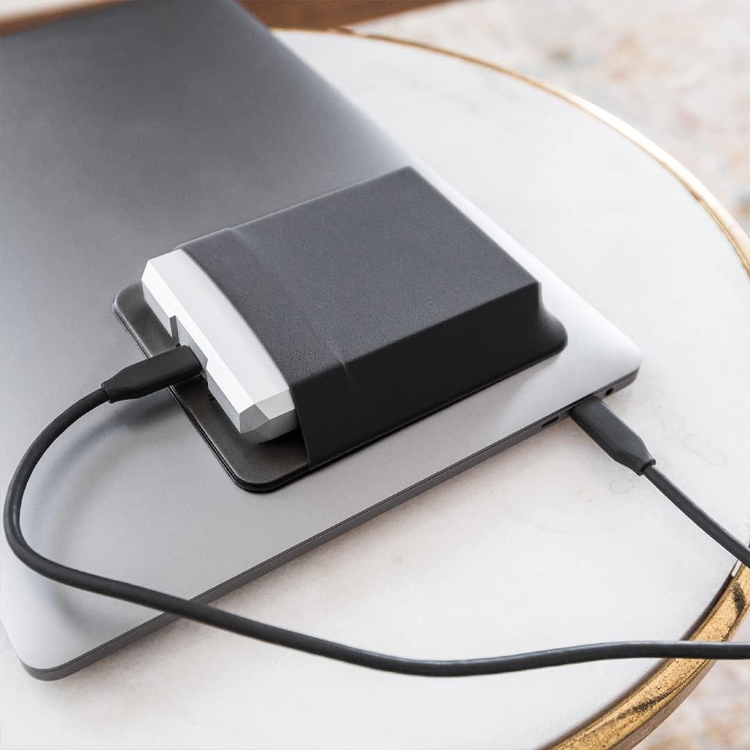 Funda de Disco Duro Portátil Slipdrive Negra 13.97x11.43cm