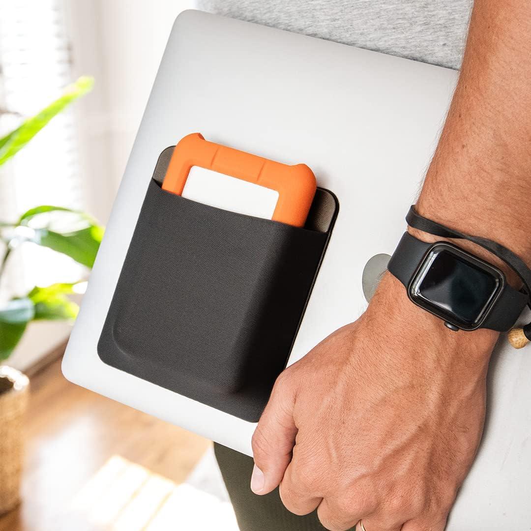 Funda de Disco Duro Portátil Slipdrive Negra 13.97x11.43cm