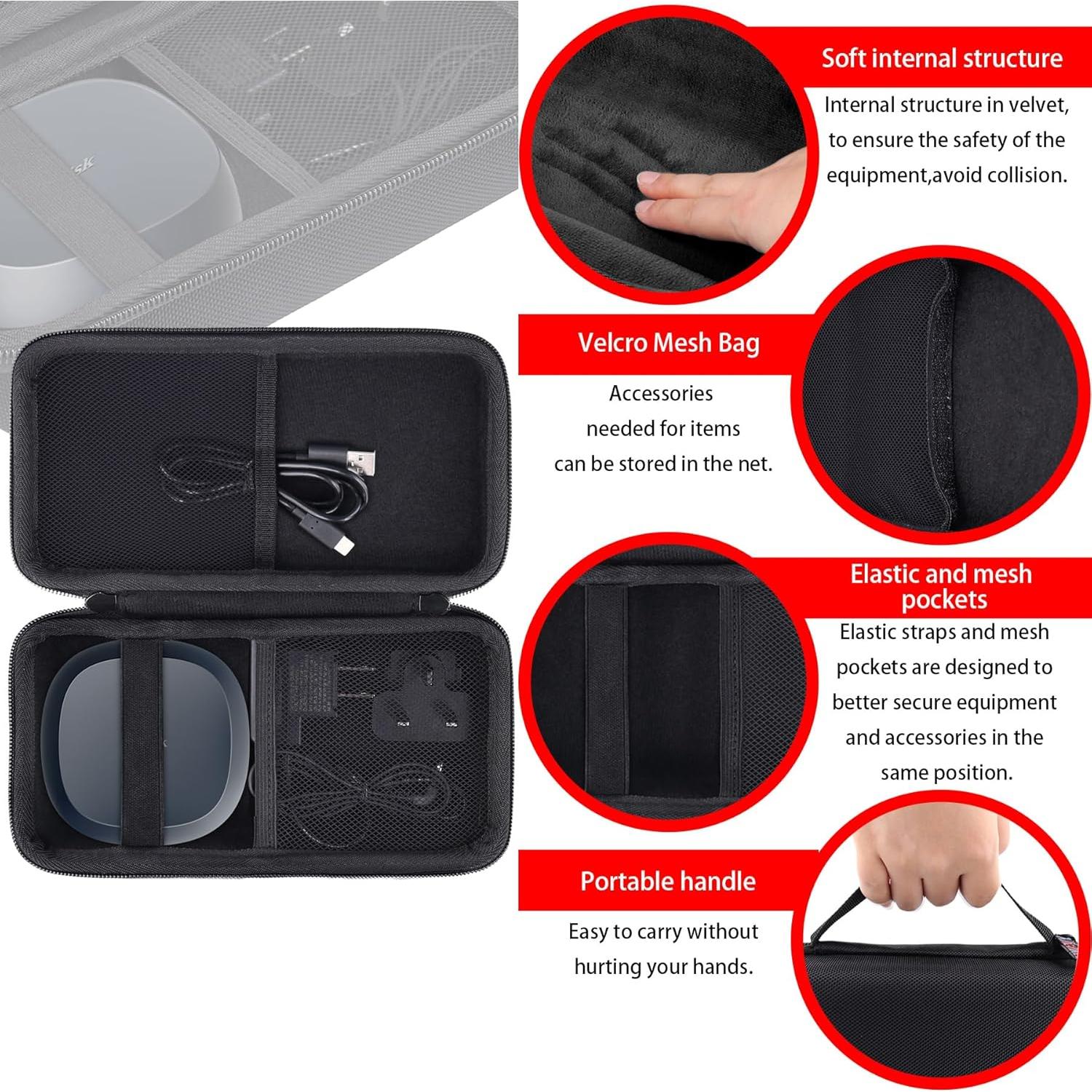 Funda Khanka para Disco Duro SSD SanDisk 4TB/8TB - Compacta y Resistente