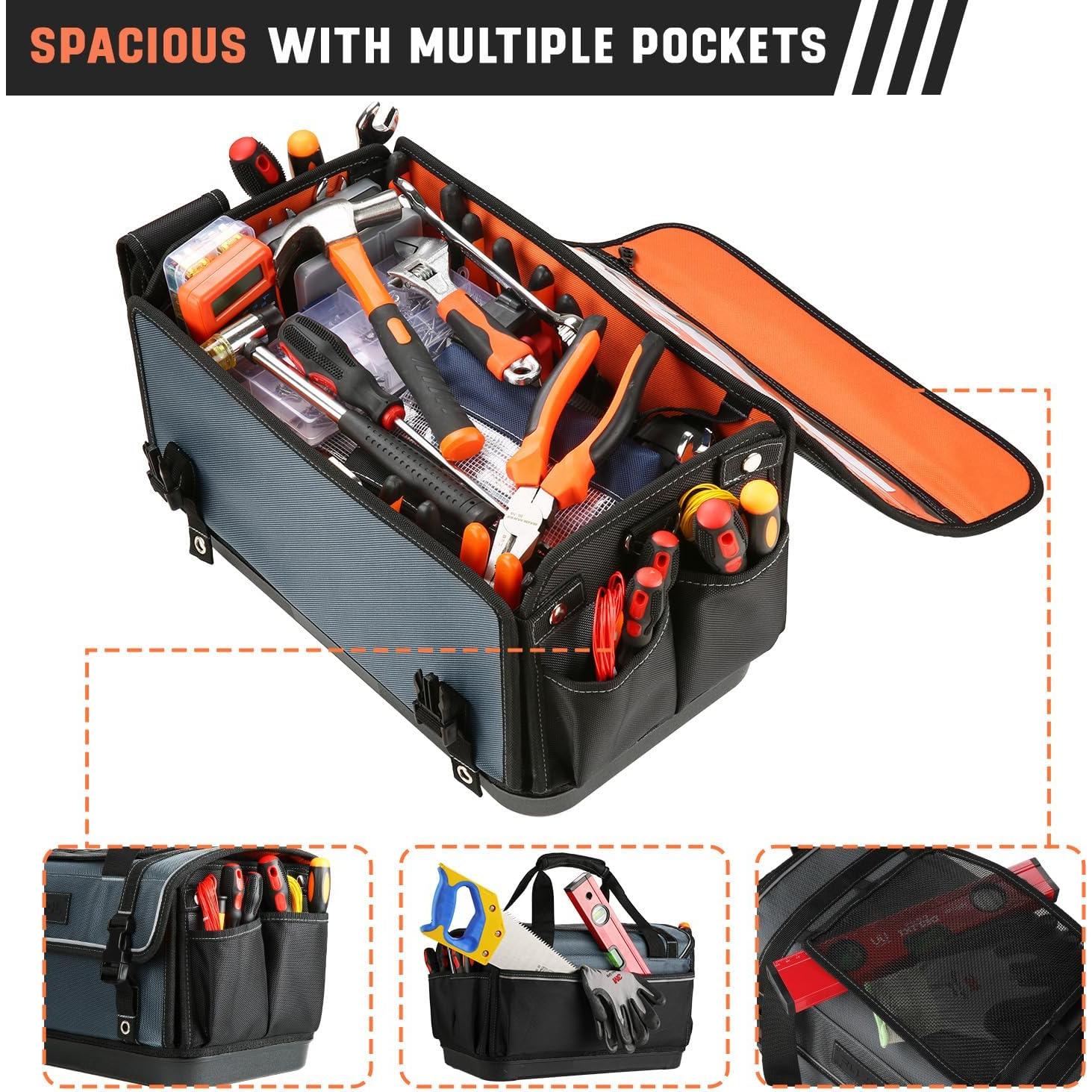 Bolsa de Herramientas FUZVOL Impermeable 2.19 kg 39.88x21.08x23.88 cm