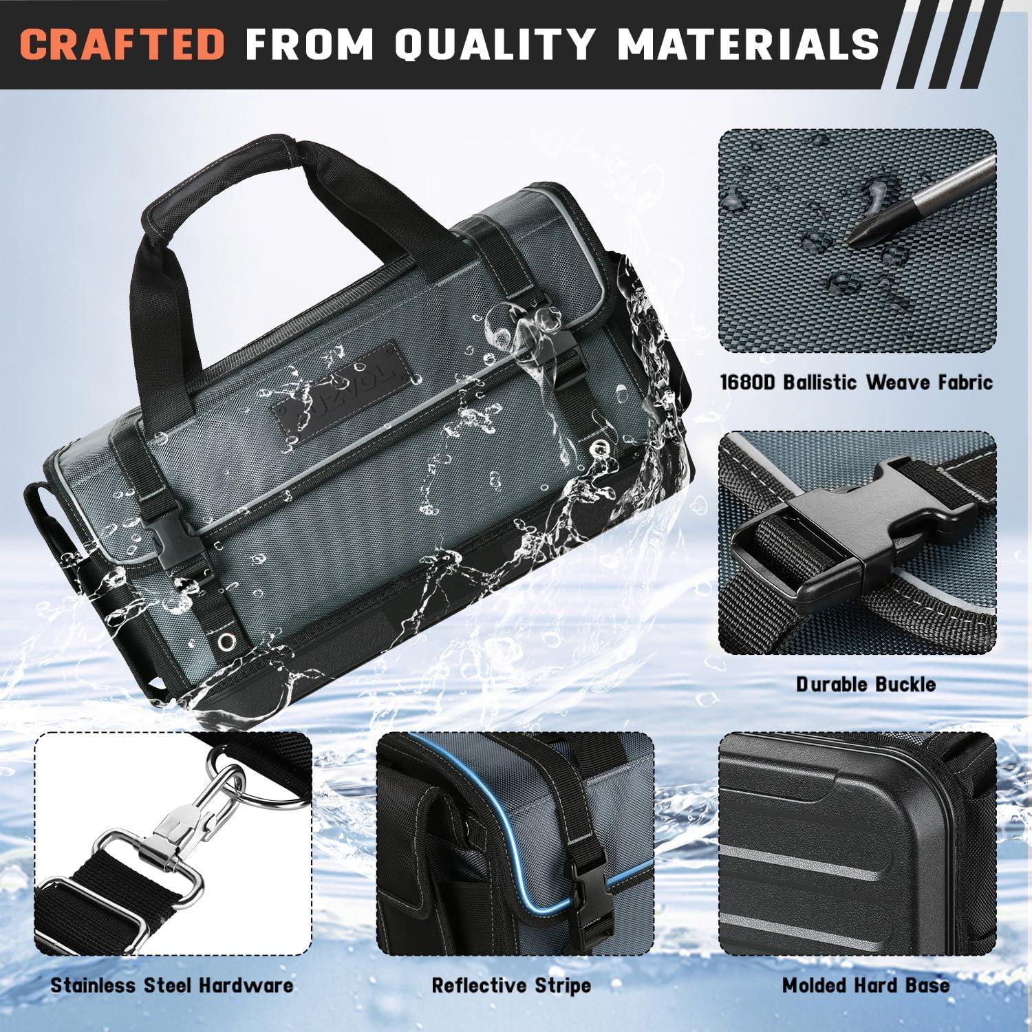 Bolsa de Herramientas FUZVOL Impermeable 2.19 kg 39.88x21.08x23.88 cm