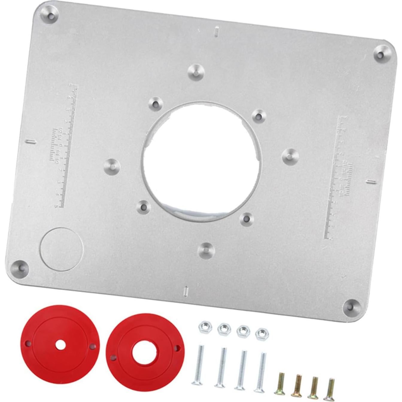 Mesa de Inserción para Router Hyuduo 300x235mm Aluminio