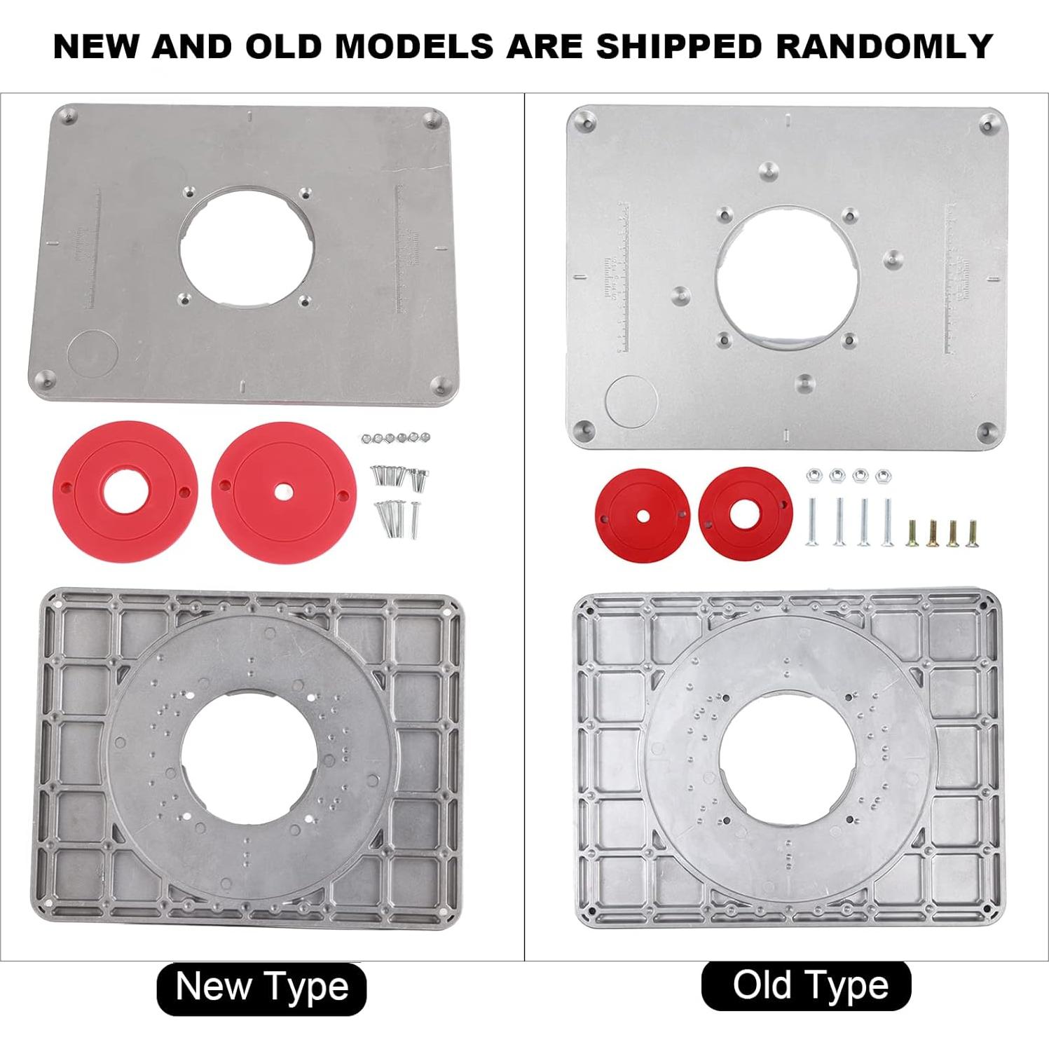 Mesa de Inserción para Router Hyuduo 300x235mm Aluminio