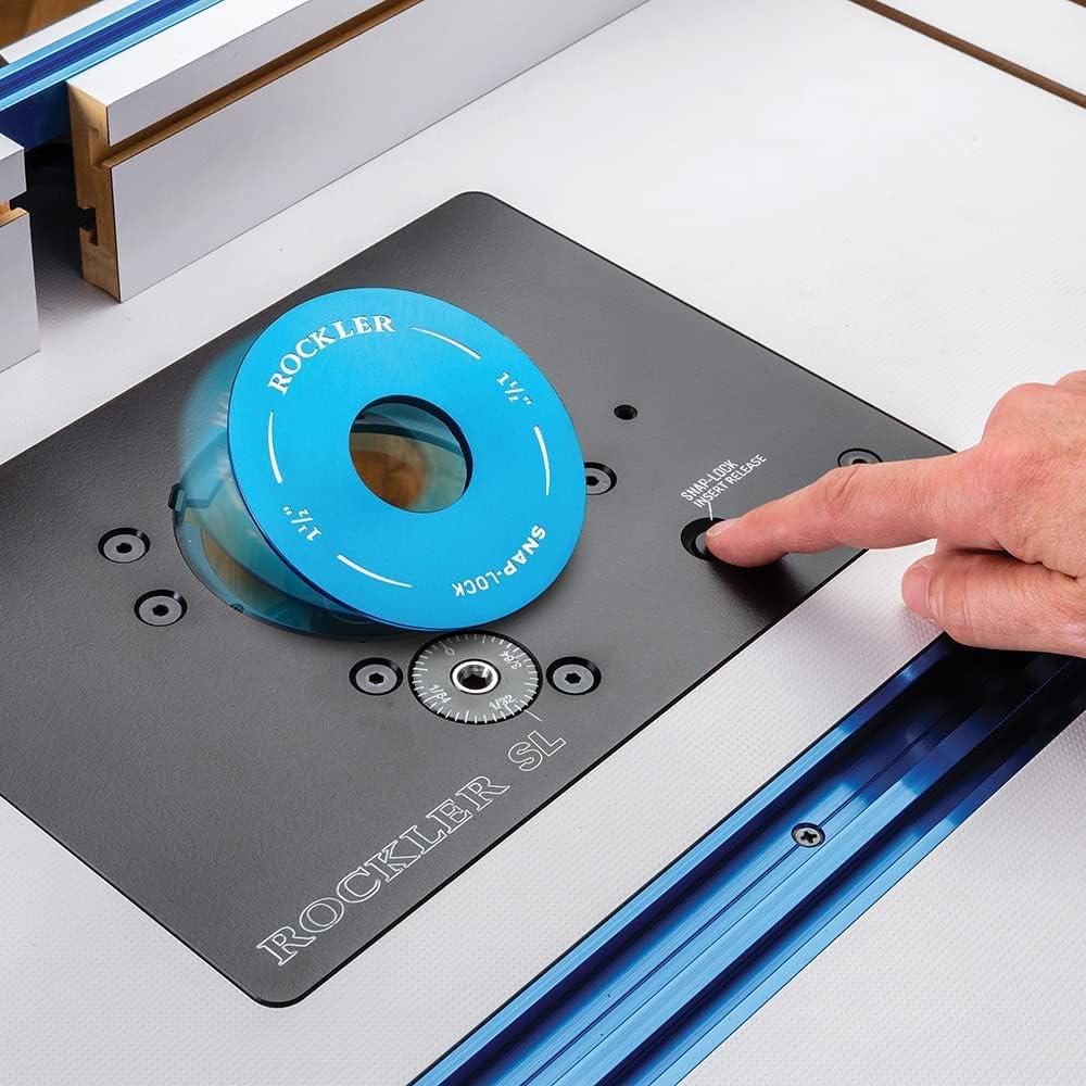 Kit de Elevación para Router Rockler SL - Inserto Fenólico