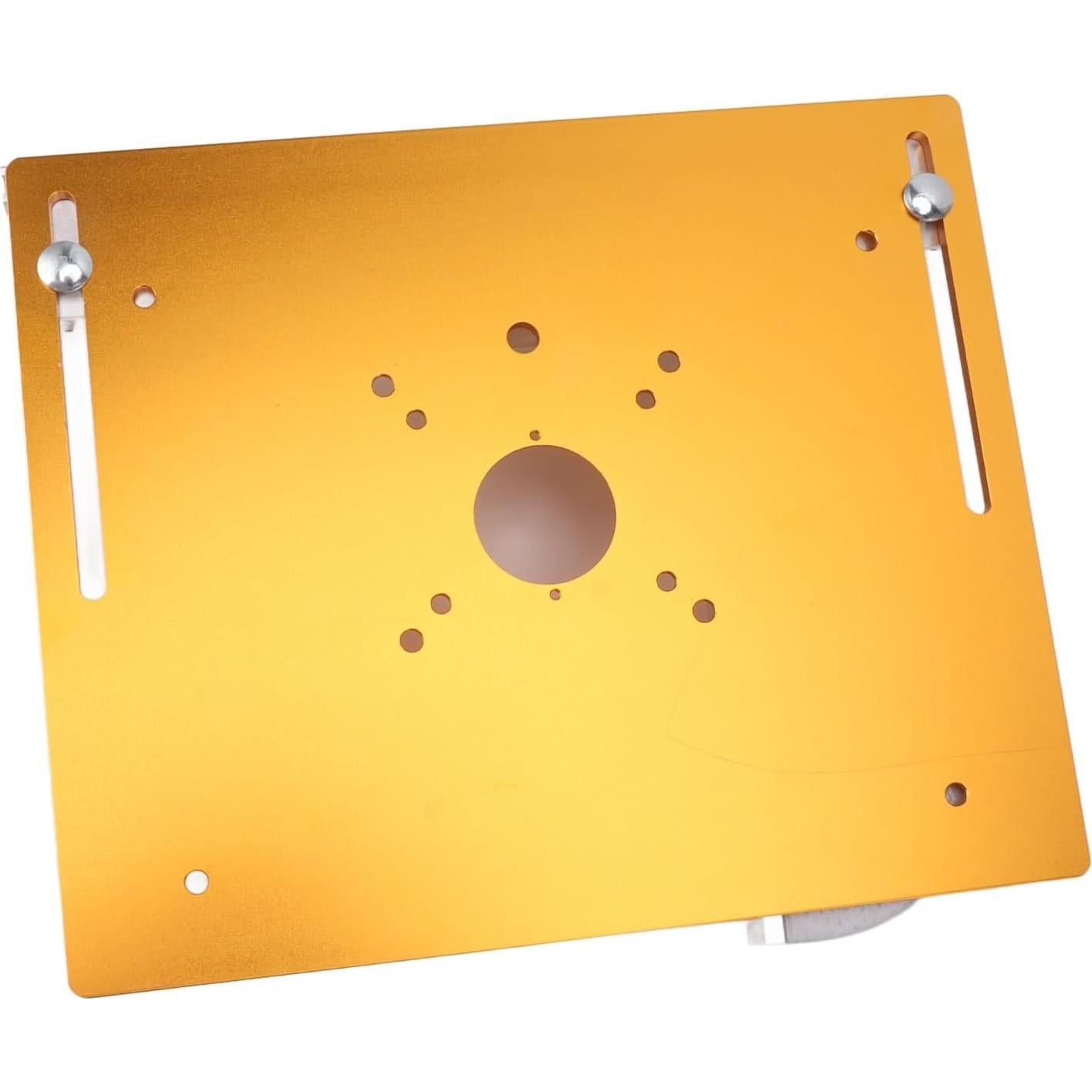 Placa de Inserción para Mesa de Router Yctze Aluminio 27.94x21.92cm