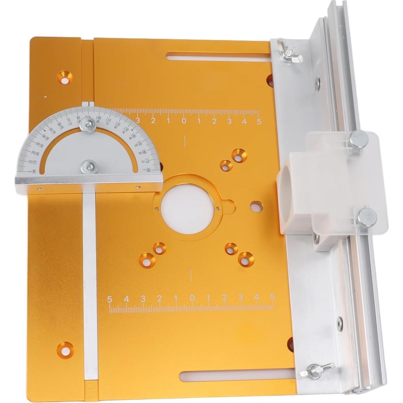 Placa de Inserción para Mesa de Router Yctze Aluminio 27.94x21.92cm