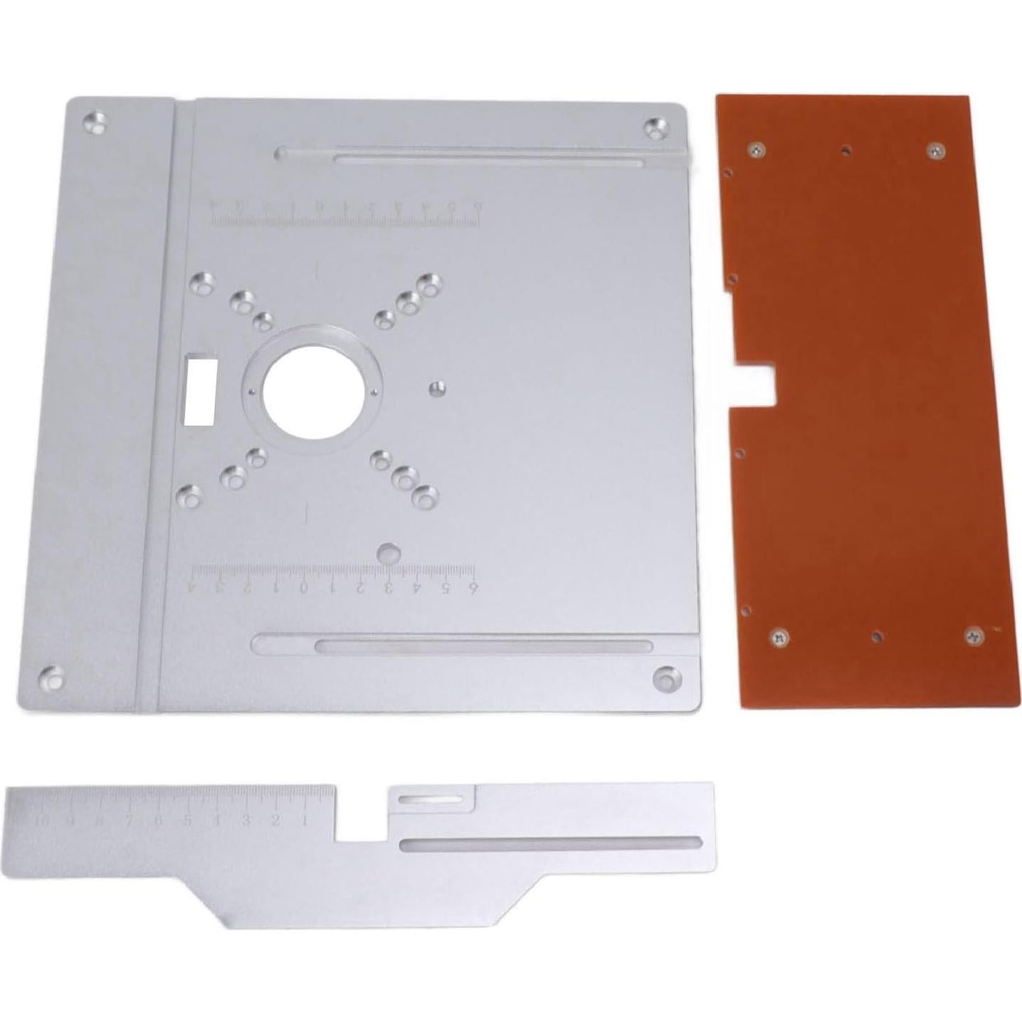 Placa de Inserción de Router de Aluminio 8mm Marhynchus