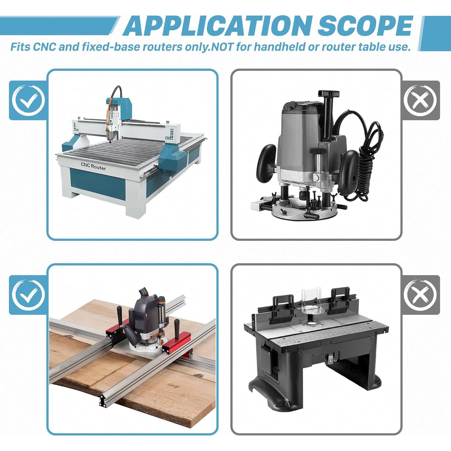 Fresa CNC KEENTECH 1/4" Eje 31.75 mm Carburo 2+2 Inserciones