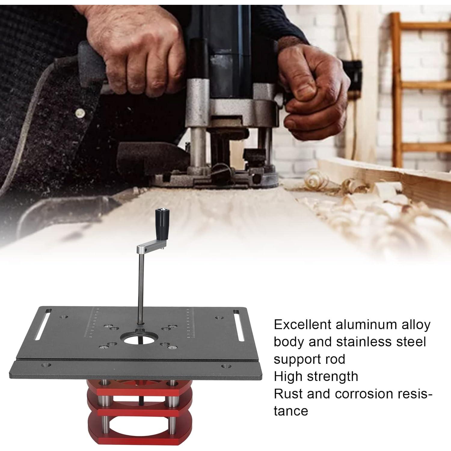 Kit de Router Acogedor con Base de Aluminio y Elevación 51mm