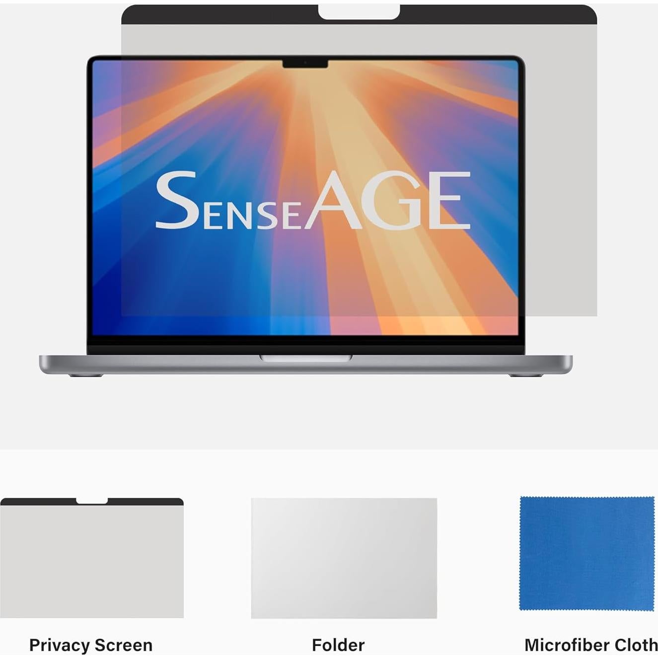 Filtro de Pantalla Privacidad Magnético SenseAGE 13.3" MacBook